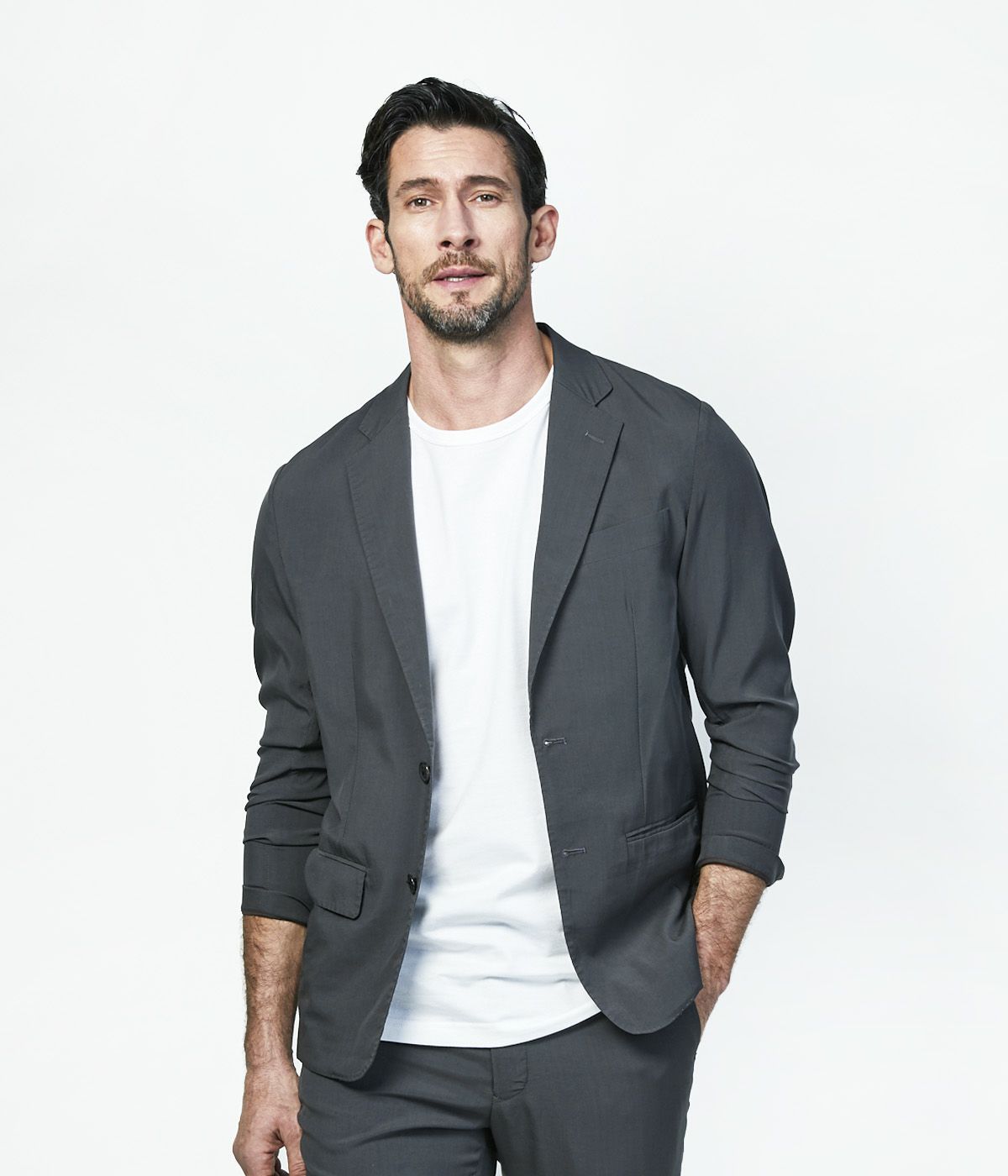 YOKE JACKET-TENCEL TWILL STRETCH- | junhashimoto（ジュンハシモト 