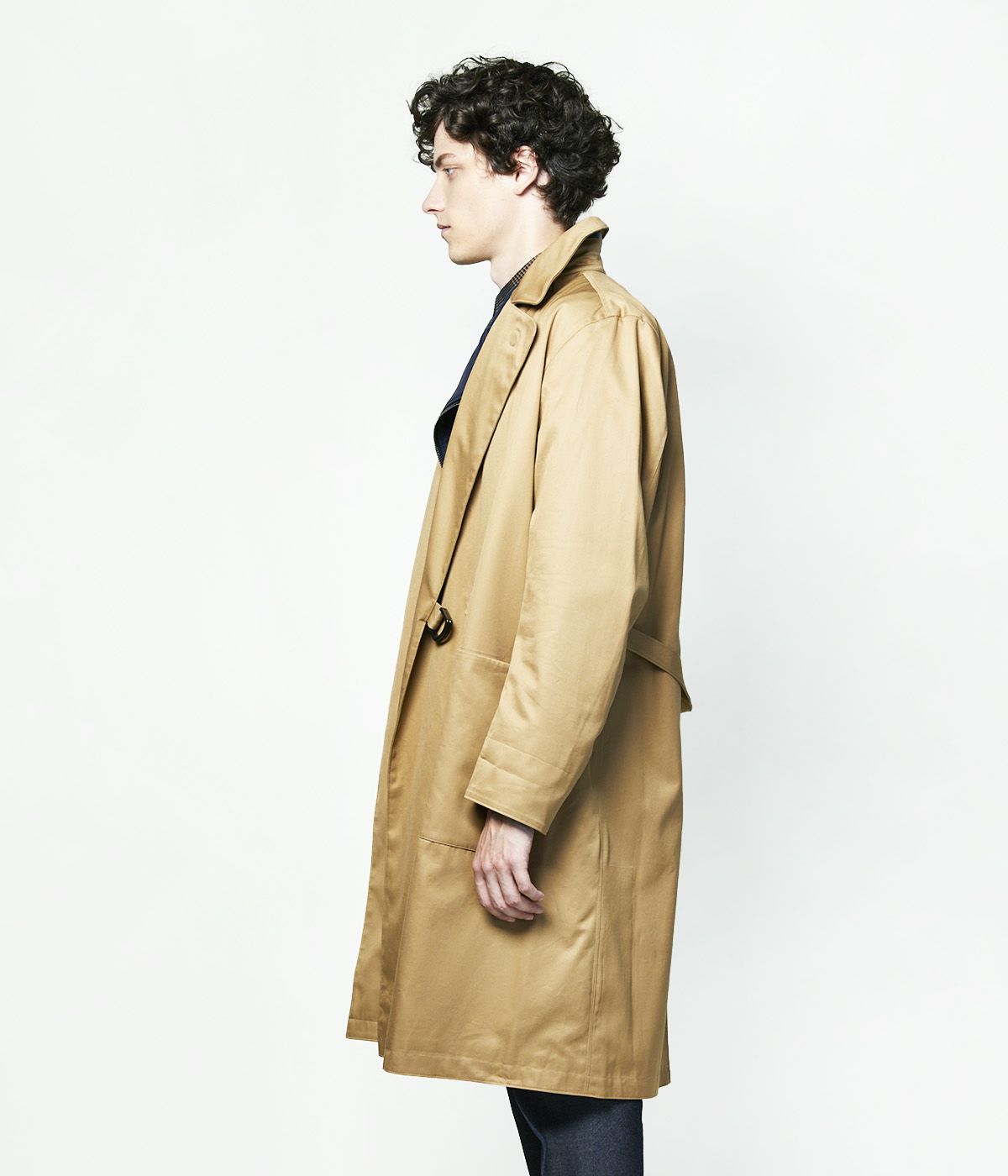 ジュンハシモト MAG BOTTON TRENCH COAT スプリングコート