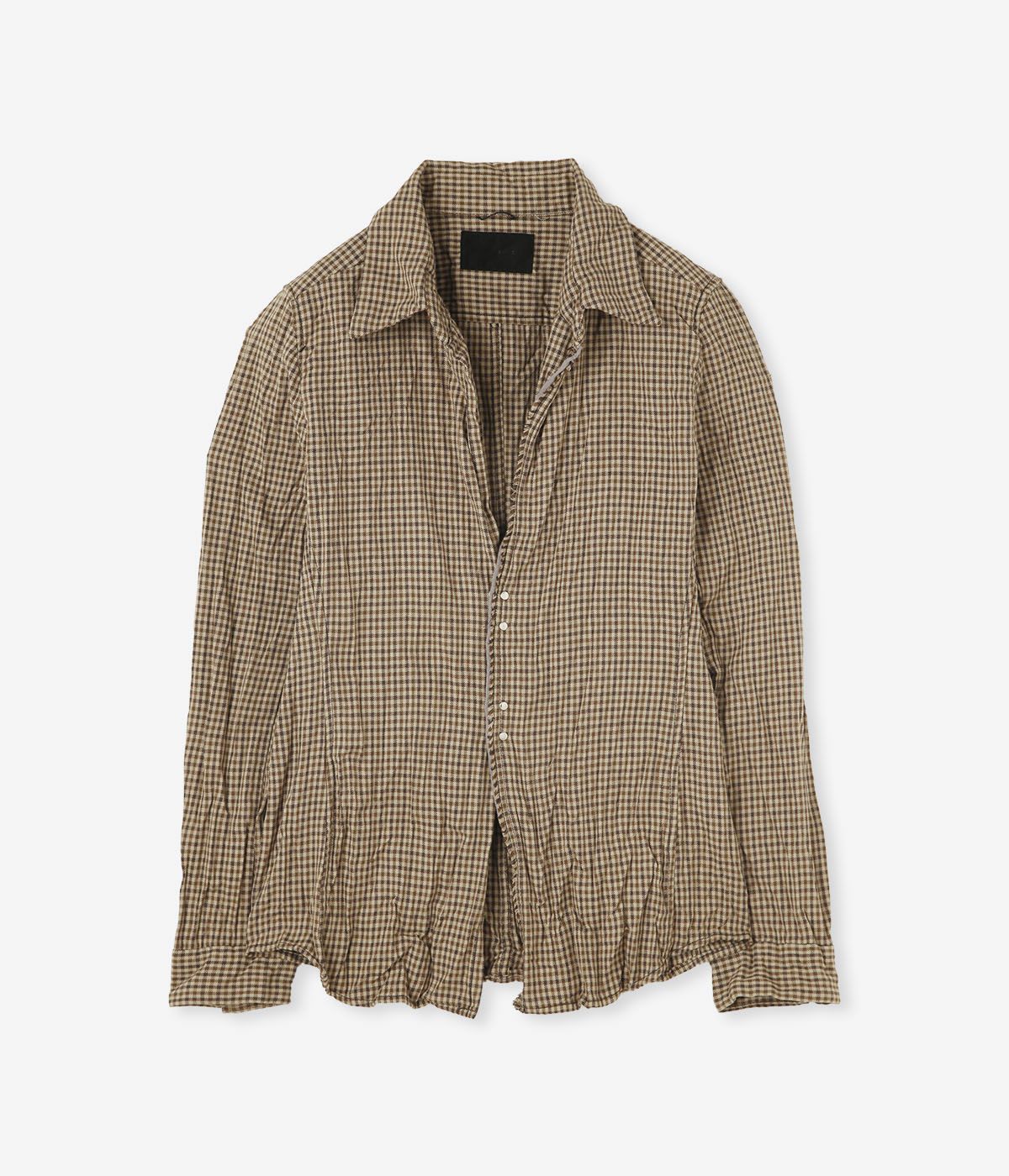 WRINKLE HOOK SHIRTS | junhashimoto（ジュンハシモト）Official webshop