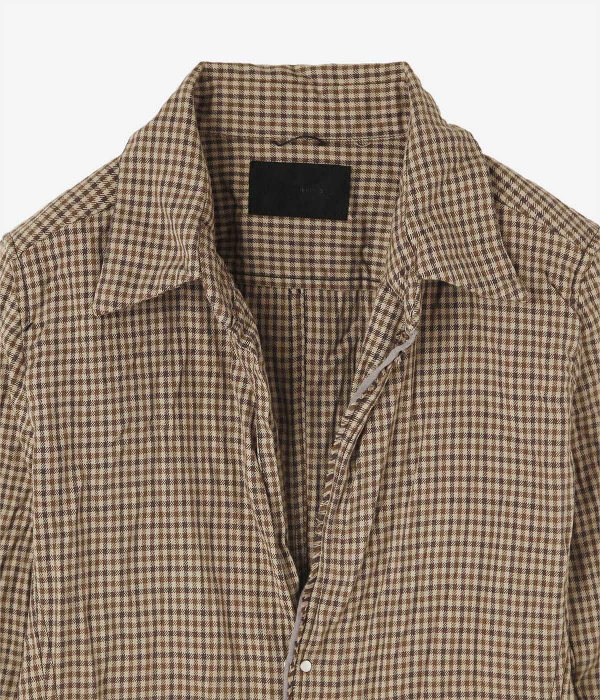 WRINKLE HOOK SHIRTS | junhashimoto（ジュンハシモト）Official webshop