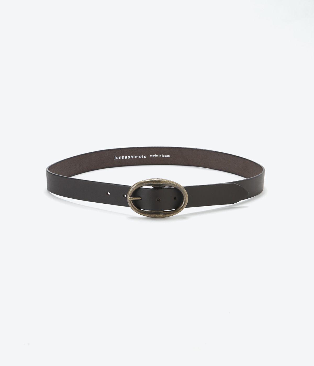 新品未使用 JUN HASHIMOTO ジュン ハシモト 革ブレスレット 黒銀② A10 SMALL A&E BELT | junhashimoto（ジュンハシモト）Official