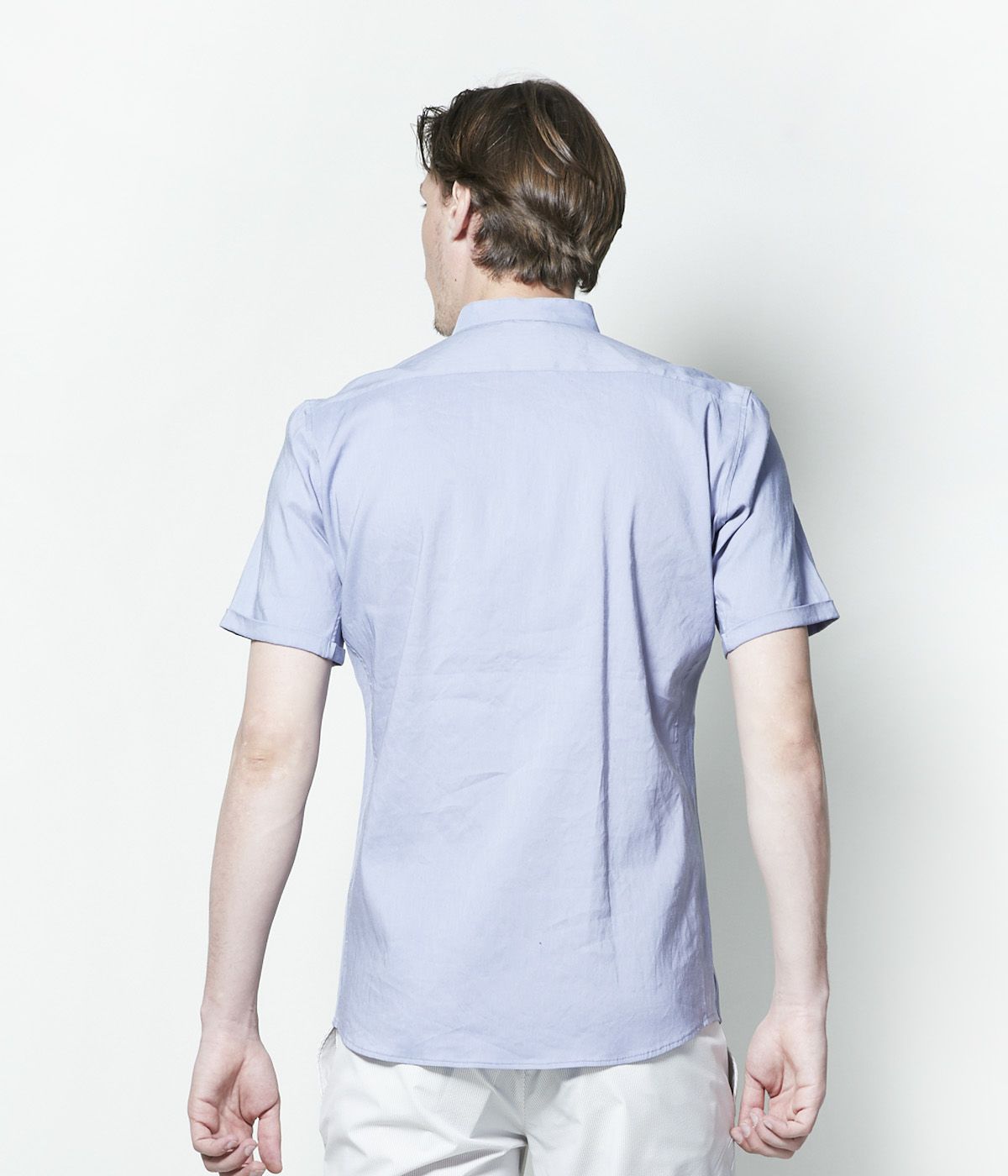 SV11 BAND COLLAR S/S SHIRTS | junhashimoto（ジュンハシモト