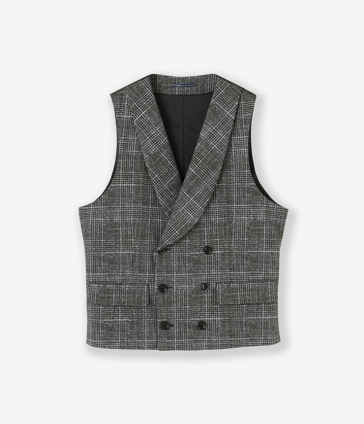 SV53 SHAWL LAPEL VEST | junhashimoto（ジュンハシモト）Official webshop