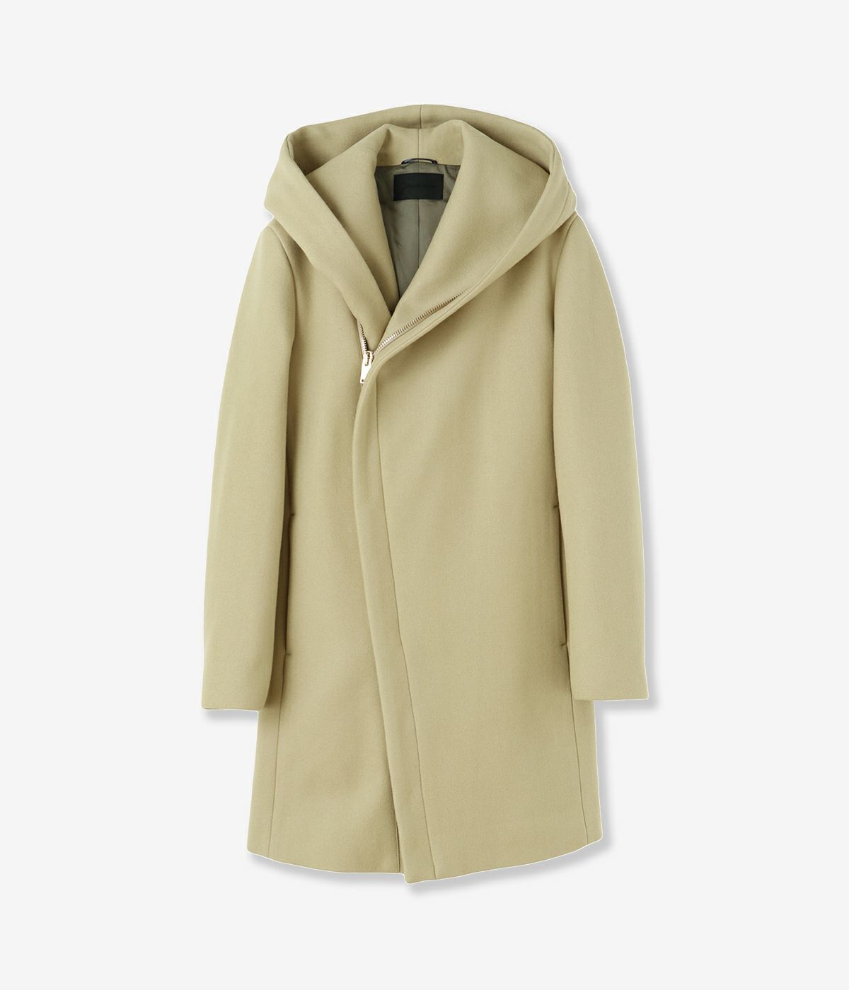 WRAP COAT -WOOL MELTON- | junhashimoto（ジュンハシモト）Official 