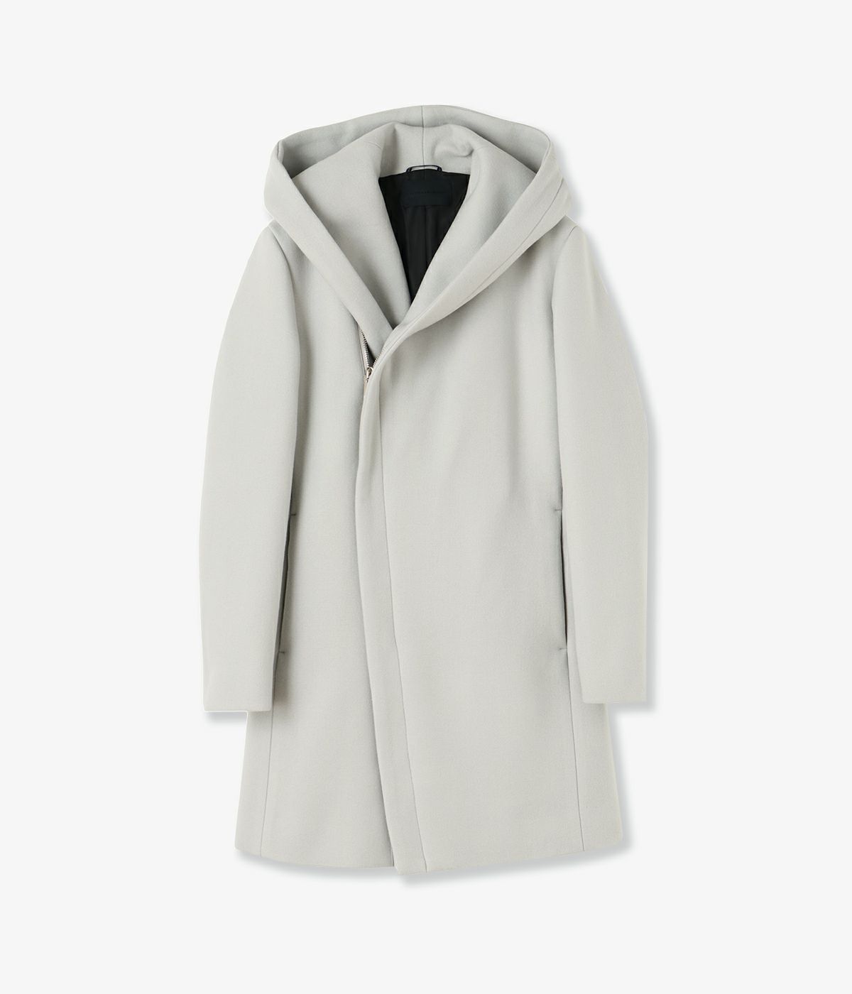 WRAP COAT -WOOL MELTON- | junhashimoto（ジュンハシモト）Official