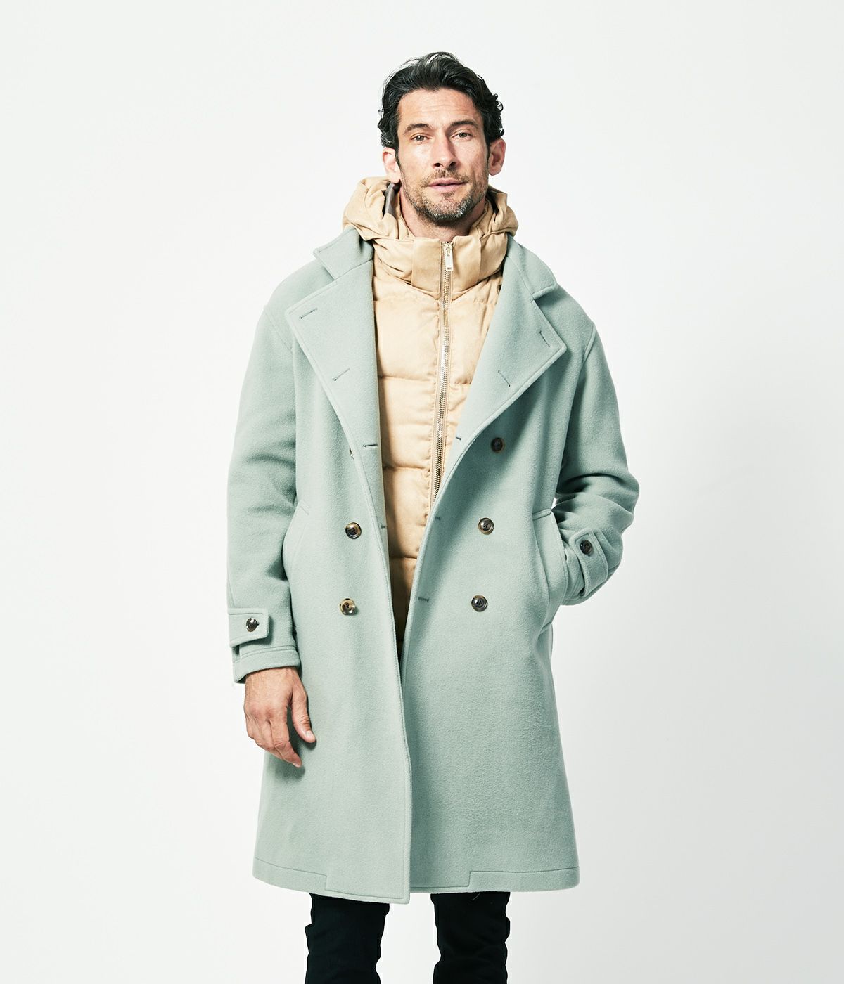 C07 OVER BELTED COAT | junhashimoto（ジュンハシモト）Official webshop