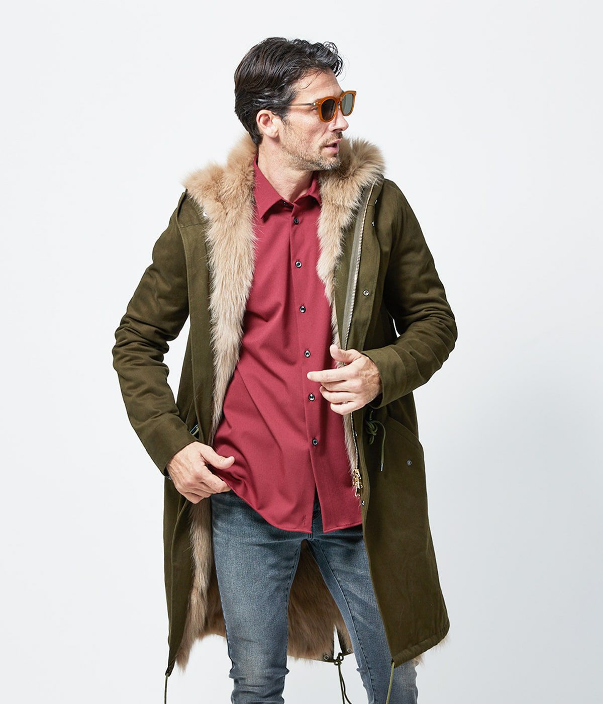 C09 FUR MODS COAT | junhashimoto（ジュンハシモト）Official webshop 