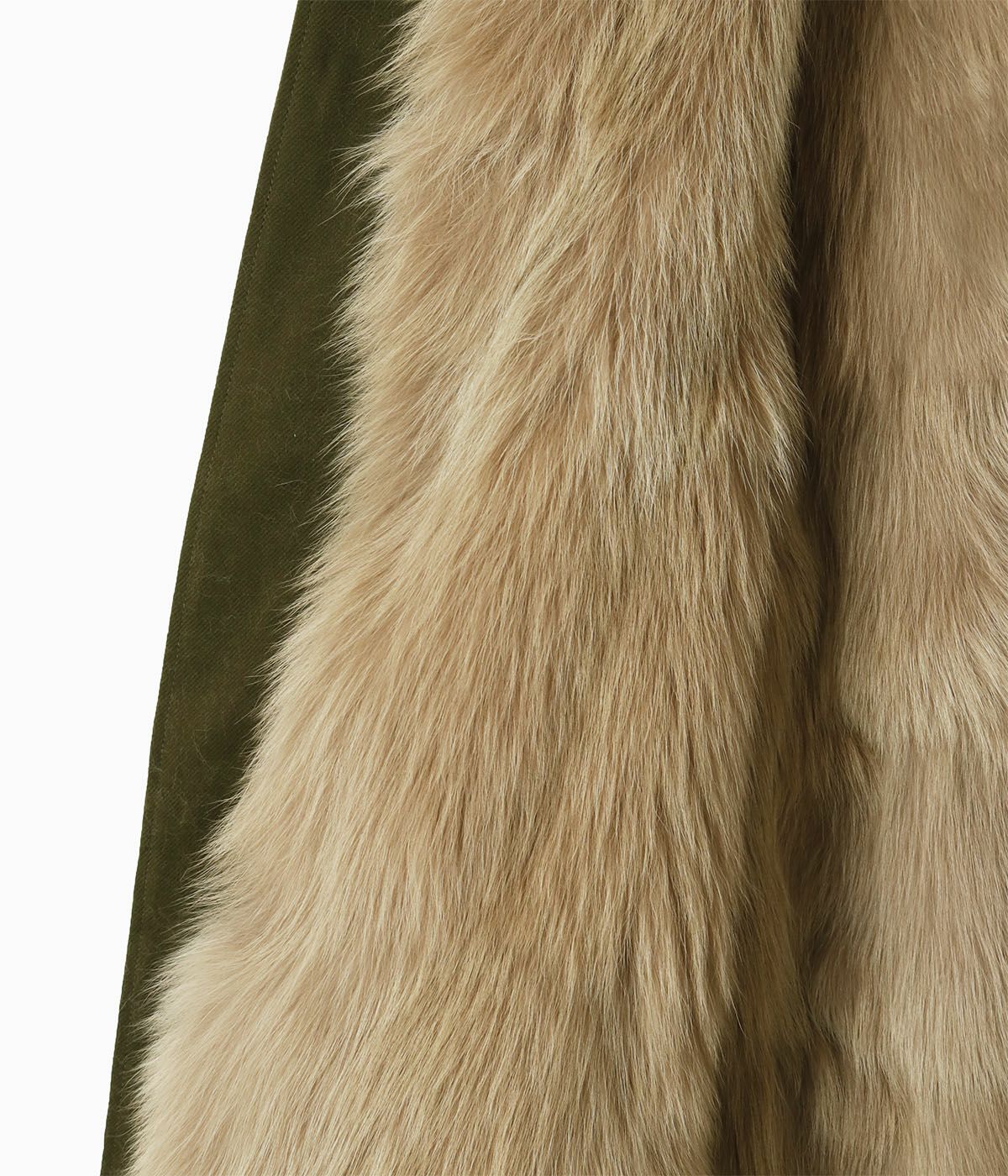 C09 FUR MODS COAT | junhashimoto（ジュンハシモト）Official
