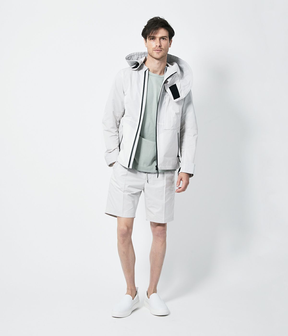 【Taka-o】Junhashimoto P15 2TUCK SHORTS P15 2TUCK SHORTS | junhashimoto（ジュンハシモト）Official
