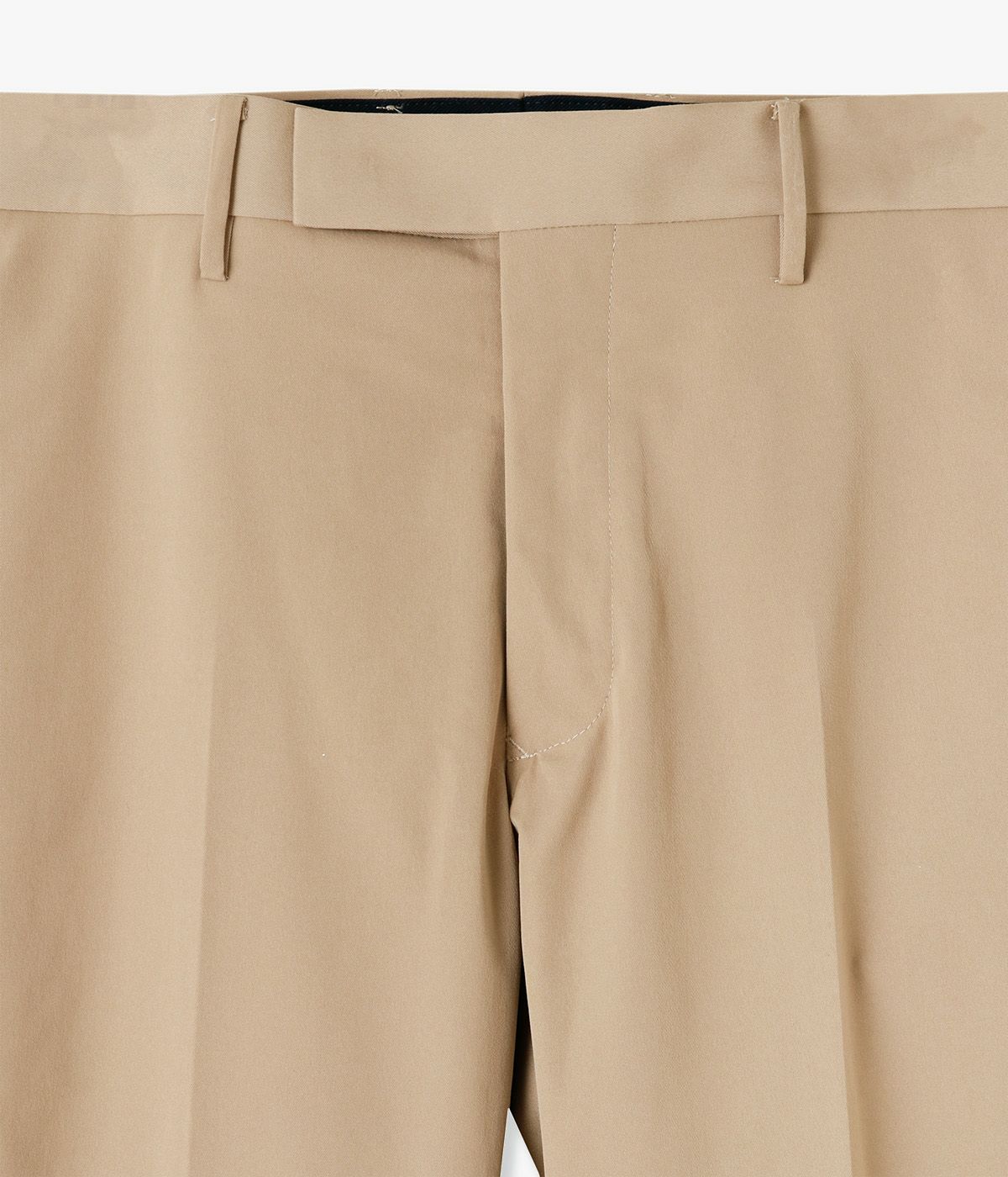 P04 TUCK LESS PANTS
