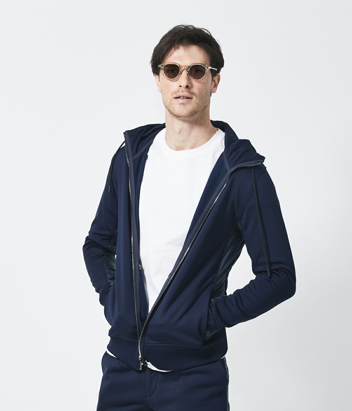 CU10 COMBINATION ZIP HOODIE | junhashimoto（ジュンハシモト 