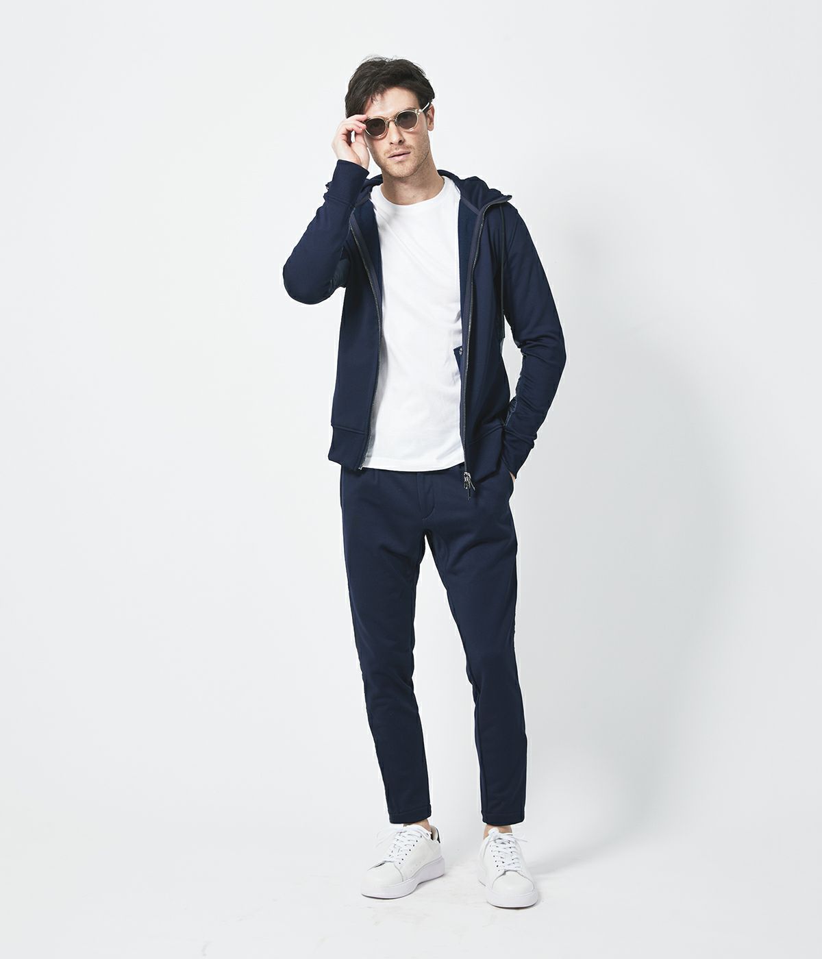 CU10 COMBINATION ZIP HOODIE | junhashimoto（ジュンハシモト