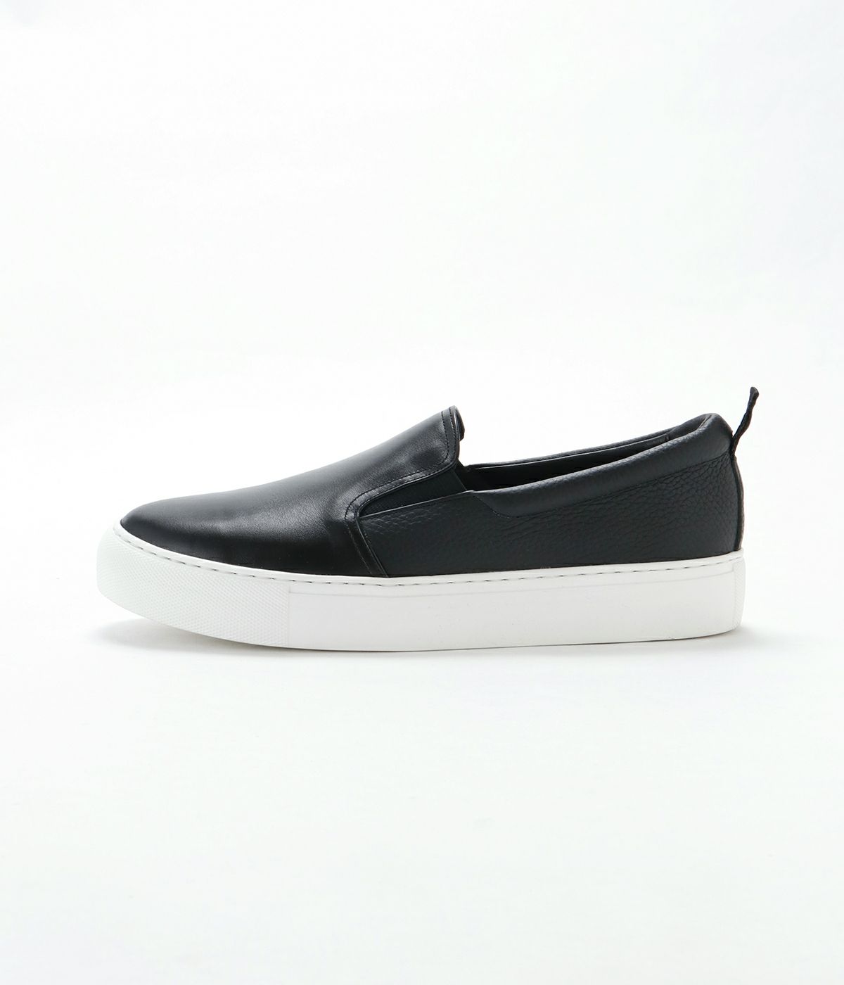 COMBI LEATHER SLIP-ON | junhashimoto（ジュンハシモト）Official webshop