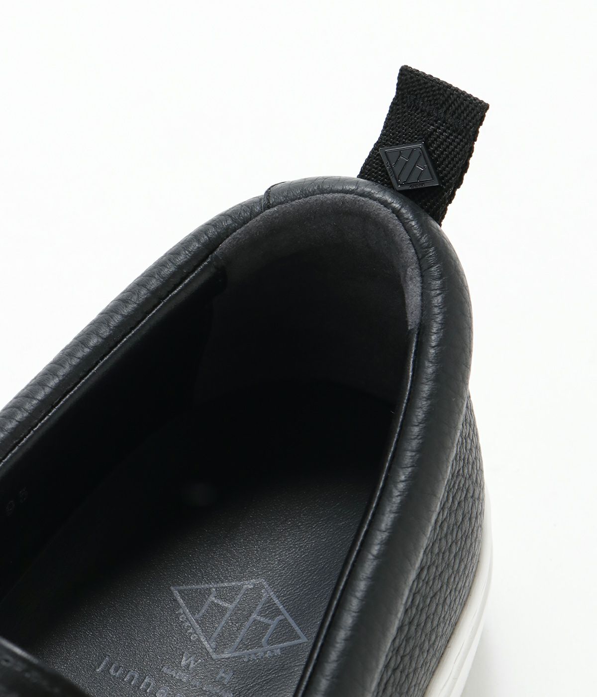 COMBI LEATHER SLIP-ON | junhashimoto（ジュンハシモト）Official webshop