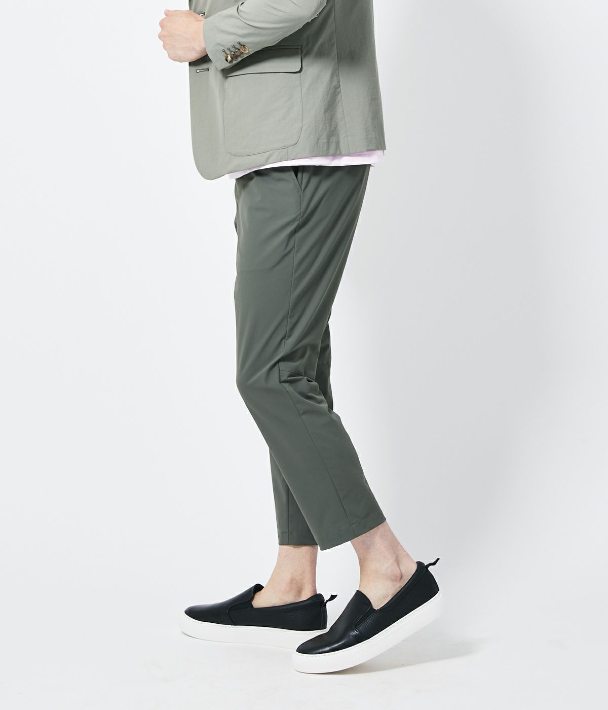 P10 TUCK LESS EASY PANTS | junhashimoto（ジュンハシモト