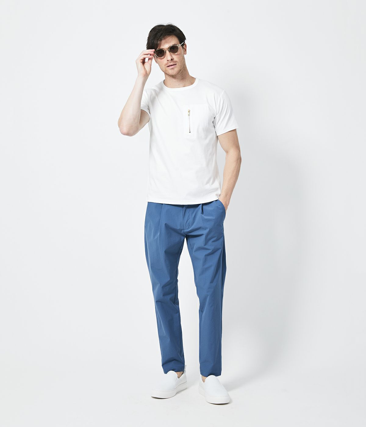 CU21 ZIP POCKET T | junhashimoto（ジュンハシモト）Official webshop