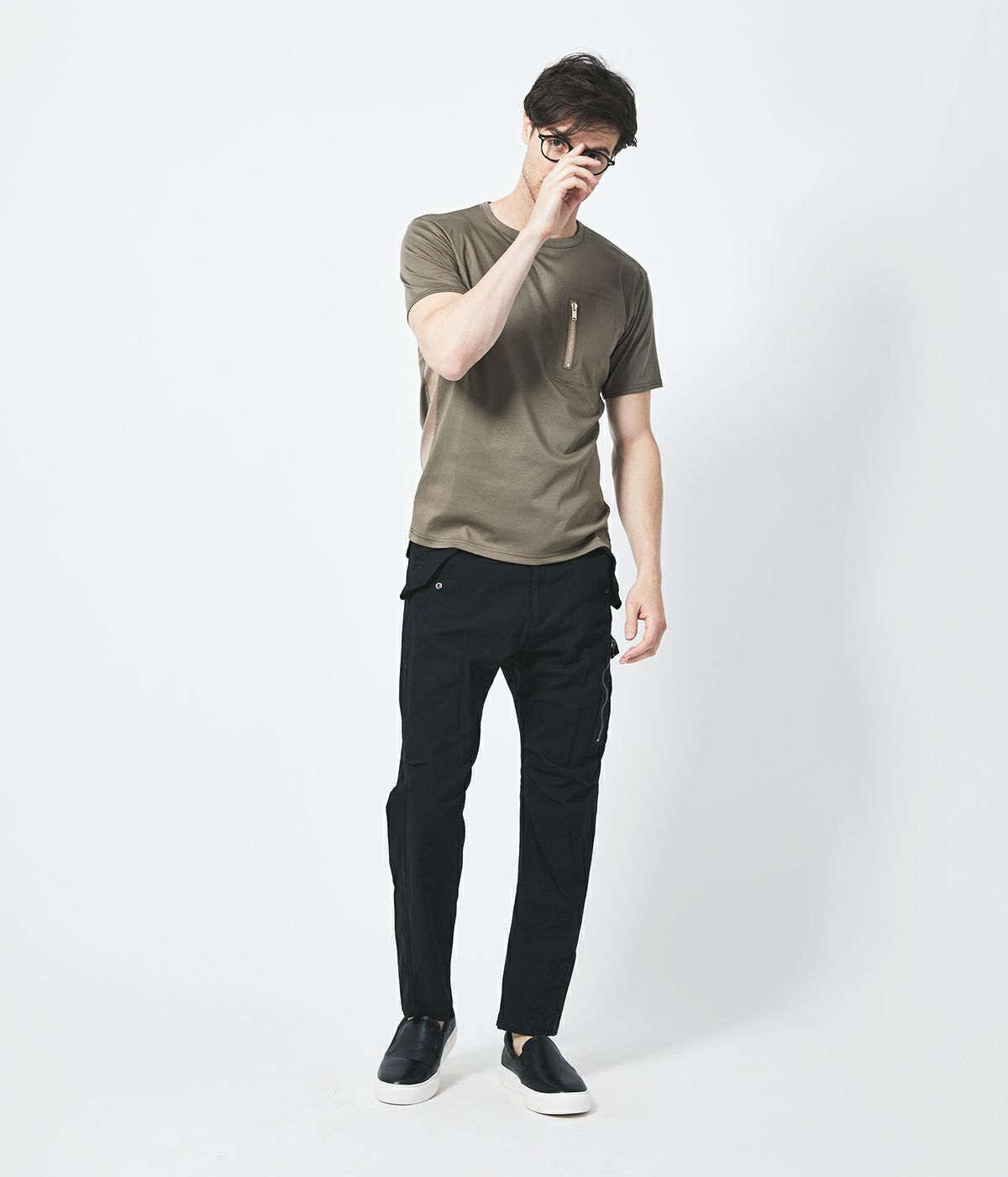 CU21 ZIP POCKET T | junhashimoto（ジュンハシモト）Official webshop