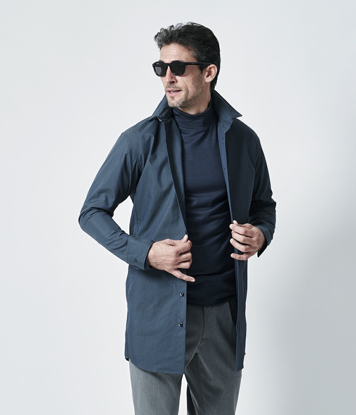 NYLON SHOP COAT | junhashimoto（ジュンハシモト）Official webshop
