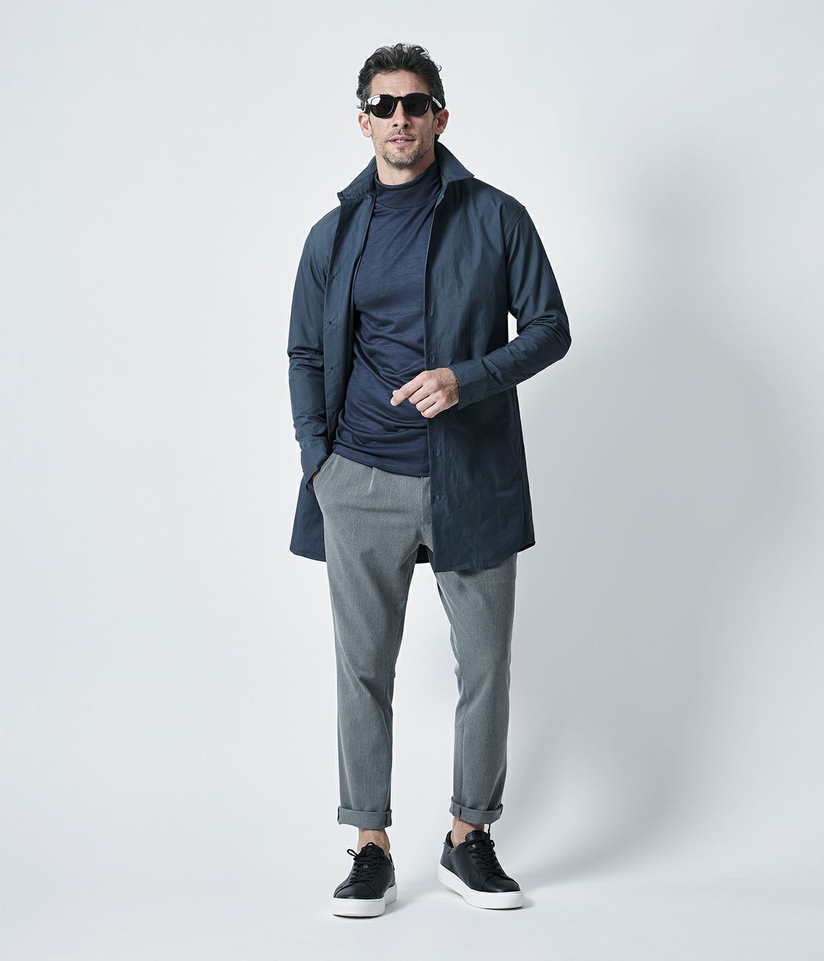 NYLON SHOP COAT | junhashimoto（ジュンハシモト）Official webshop