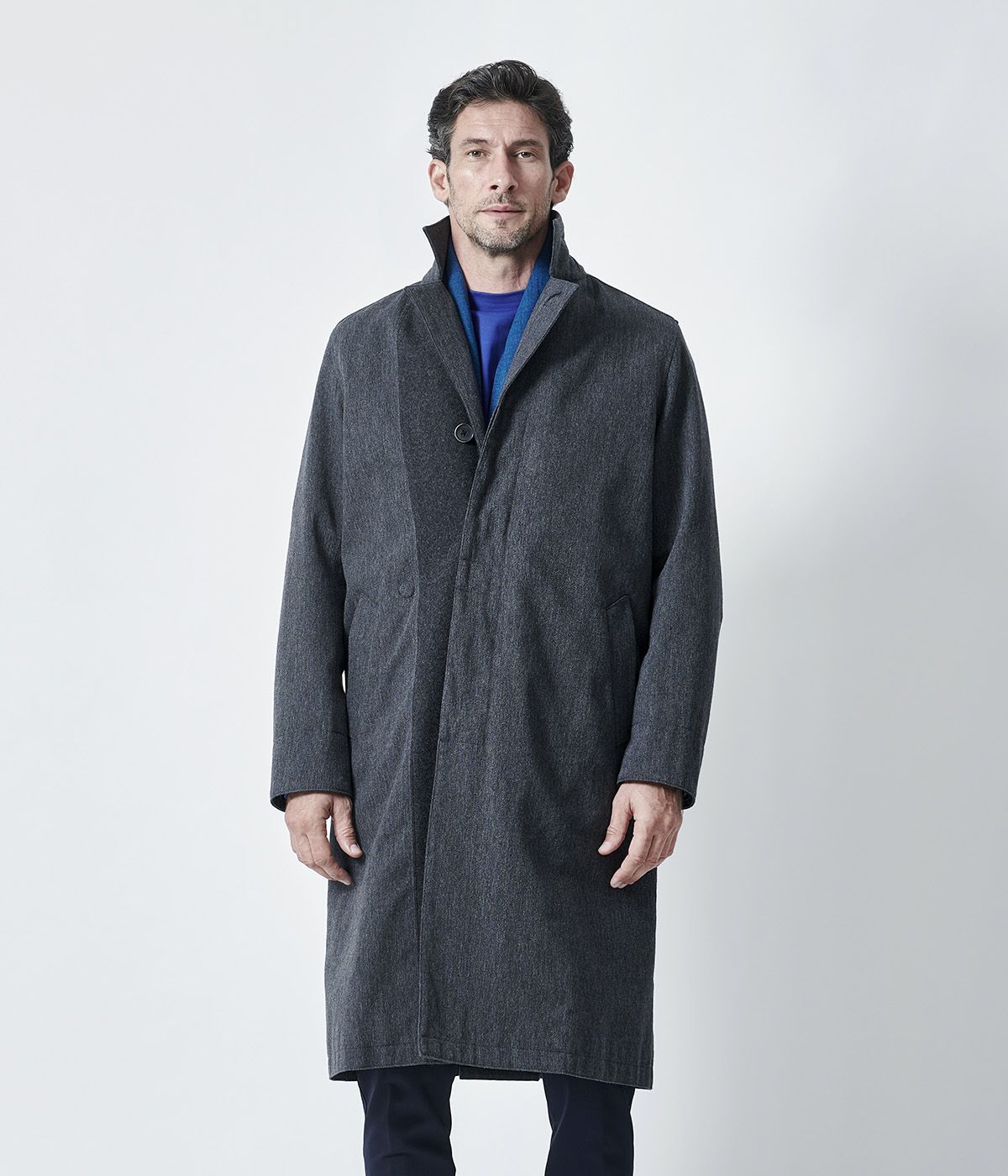 SOUTIEN COLLAR COAT | junhashimoto（ジュンハシモト）Official webshop