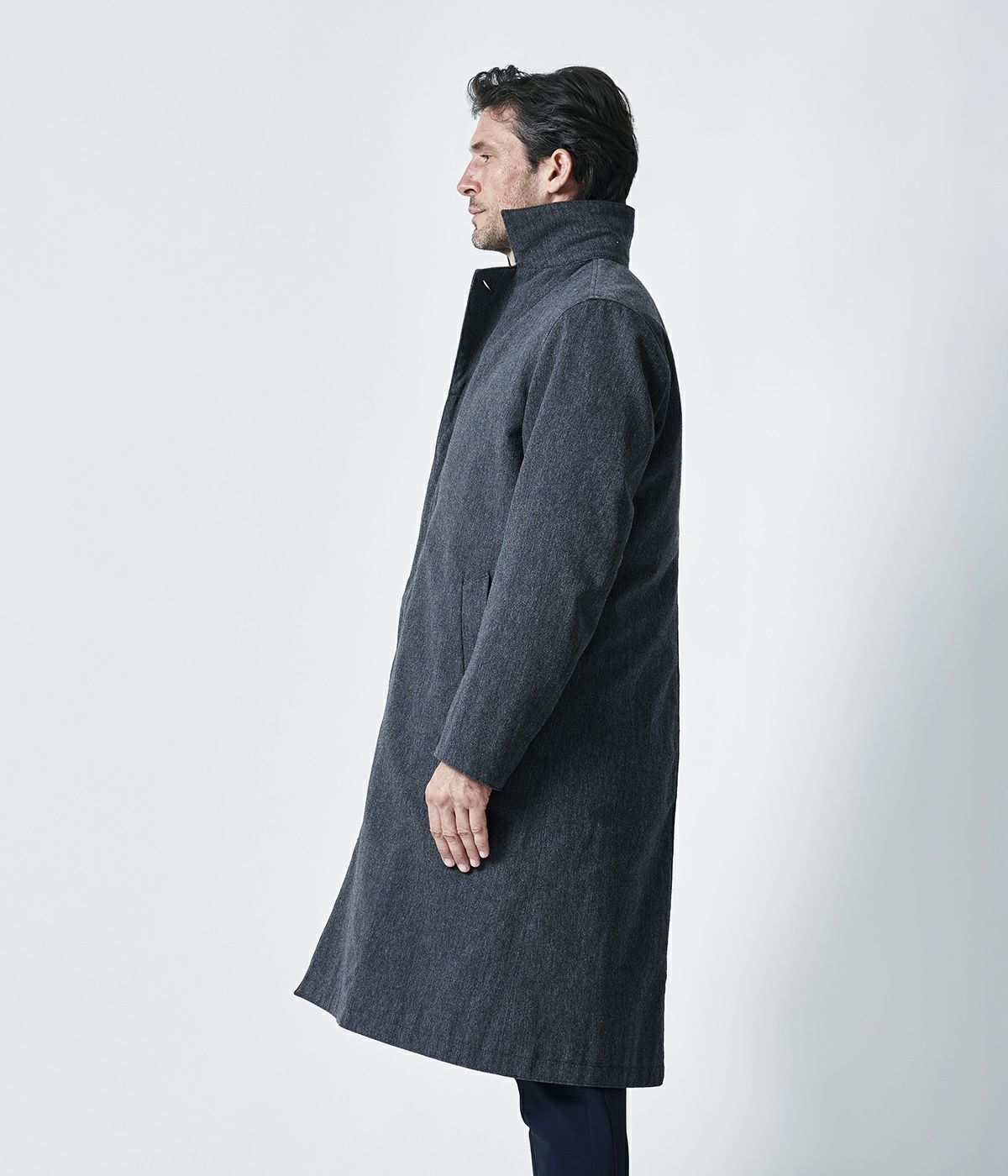 SOUTIEN COLLAR COAT | junhashimoto（ジュンハシモト）Official webshop