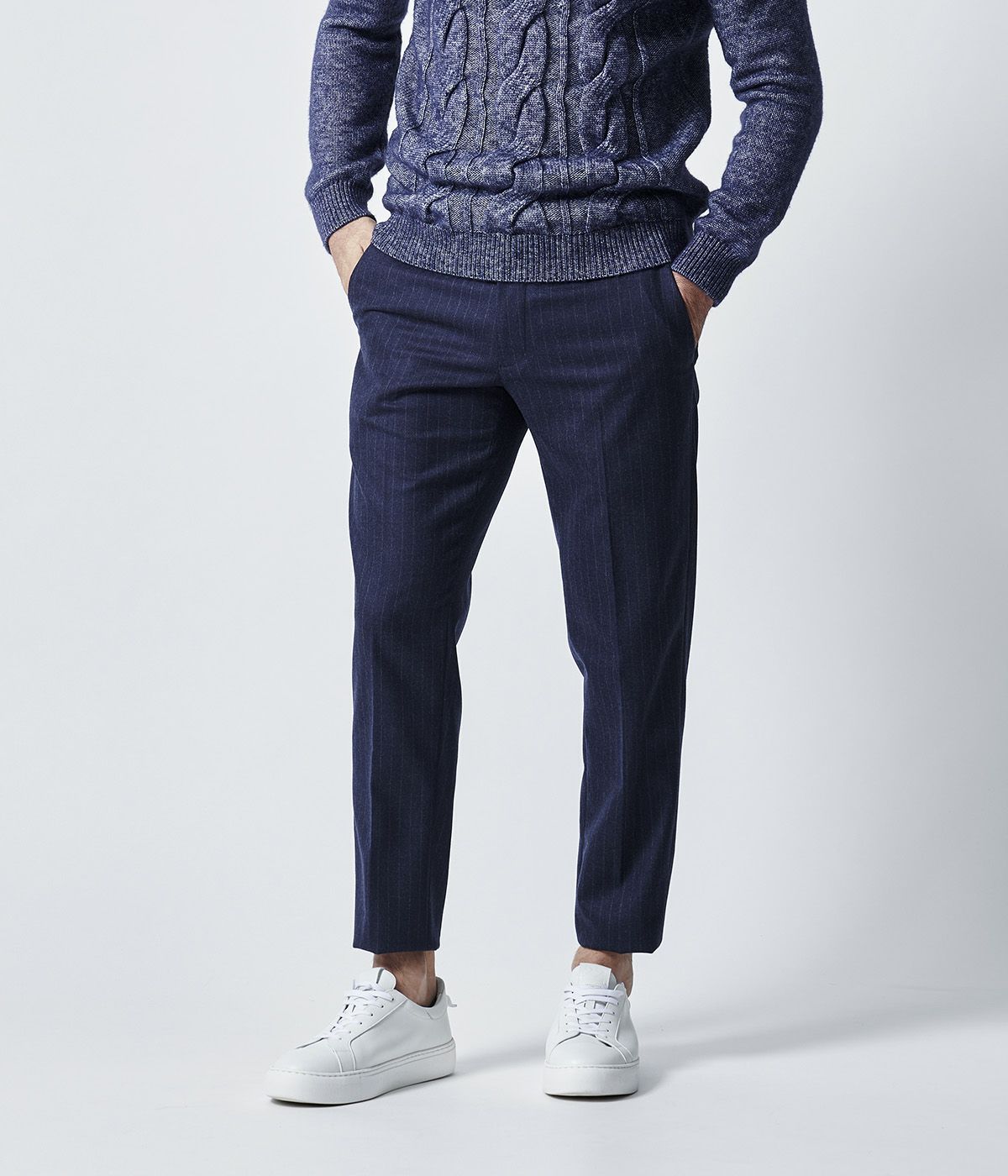 junhashimoto - [人気定番商品] SLIM JERSEY PANTS / ブラック