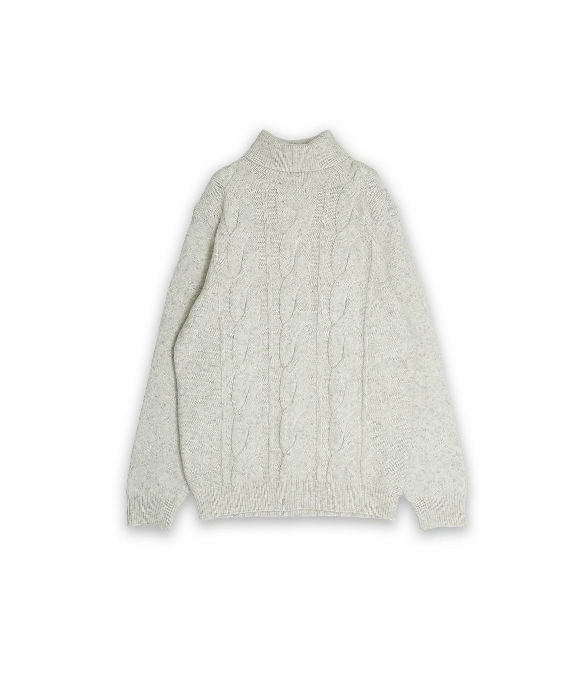 CABLE TURTLE NECK | junhashimoto（ジュンハシモト）Official webshop