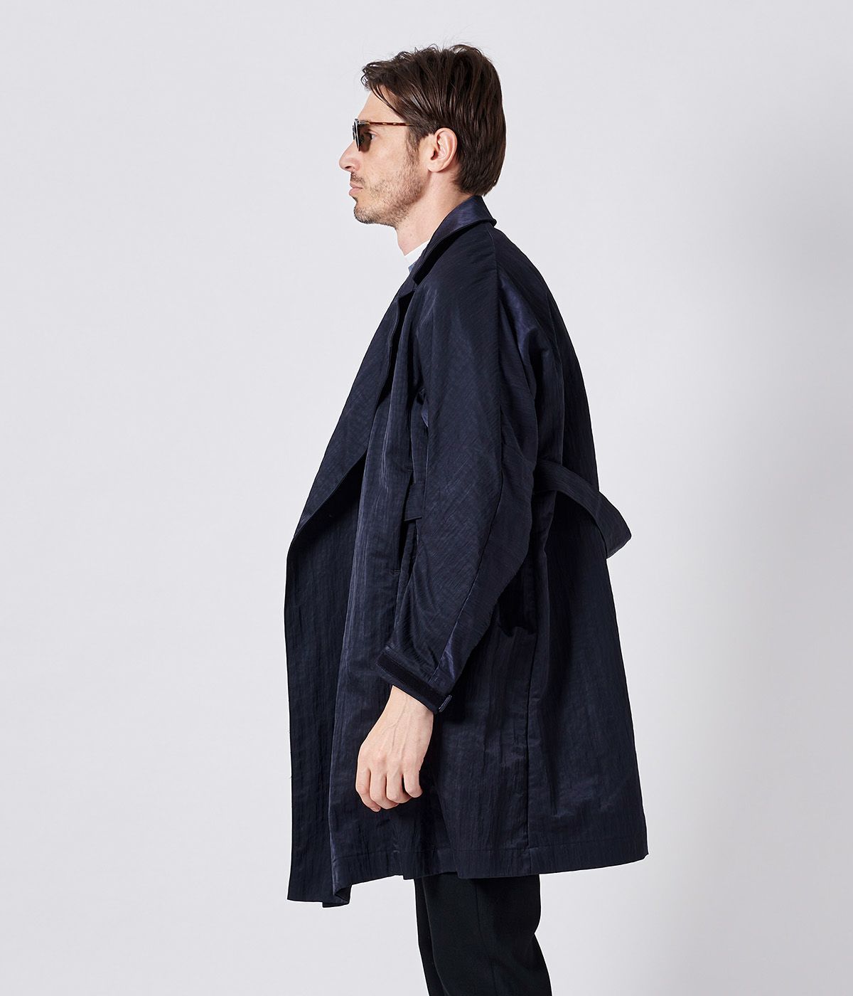 NYLON LONG COAT | junhashimoto（ジュンハシモト）Official webshop