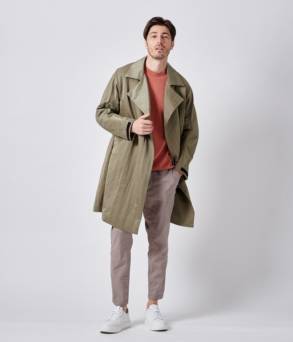 NYLON LONG COAT | junhashimoto（ジュンハシモト）Official webshop 