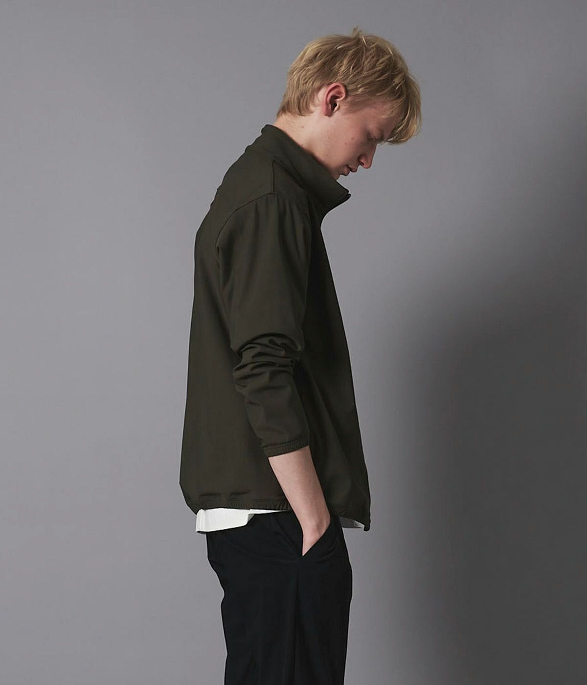 寒さいつまで? nu junhashimoto jh stand collar blouson | erational.com