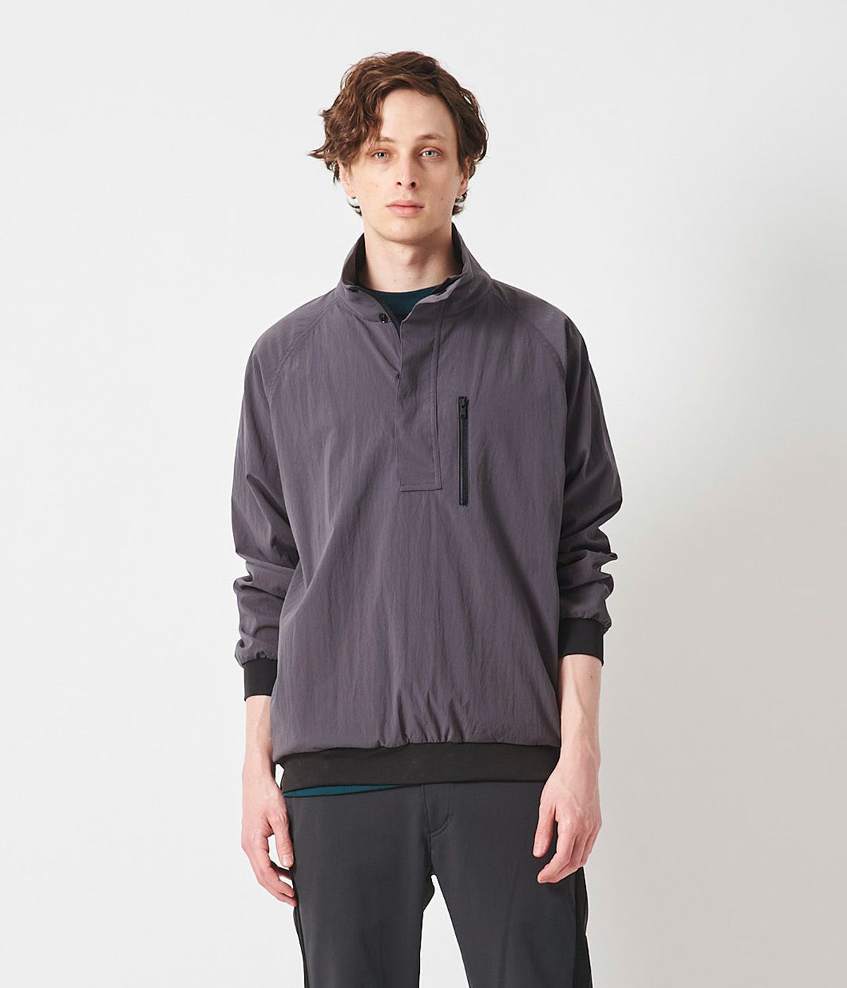 JH+ RELAX HALF ZIP BLOUSON | junhashimoto（ジュンハシモト