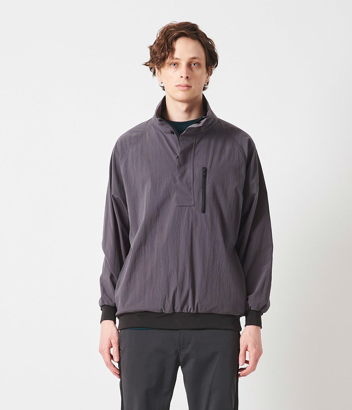 JH+ RELAX HALF ZIP BLOUSON | junhashimoto（ジュンハシモト