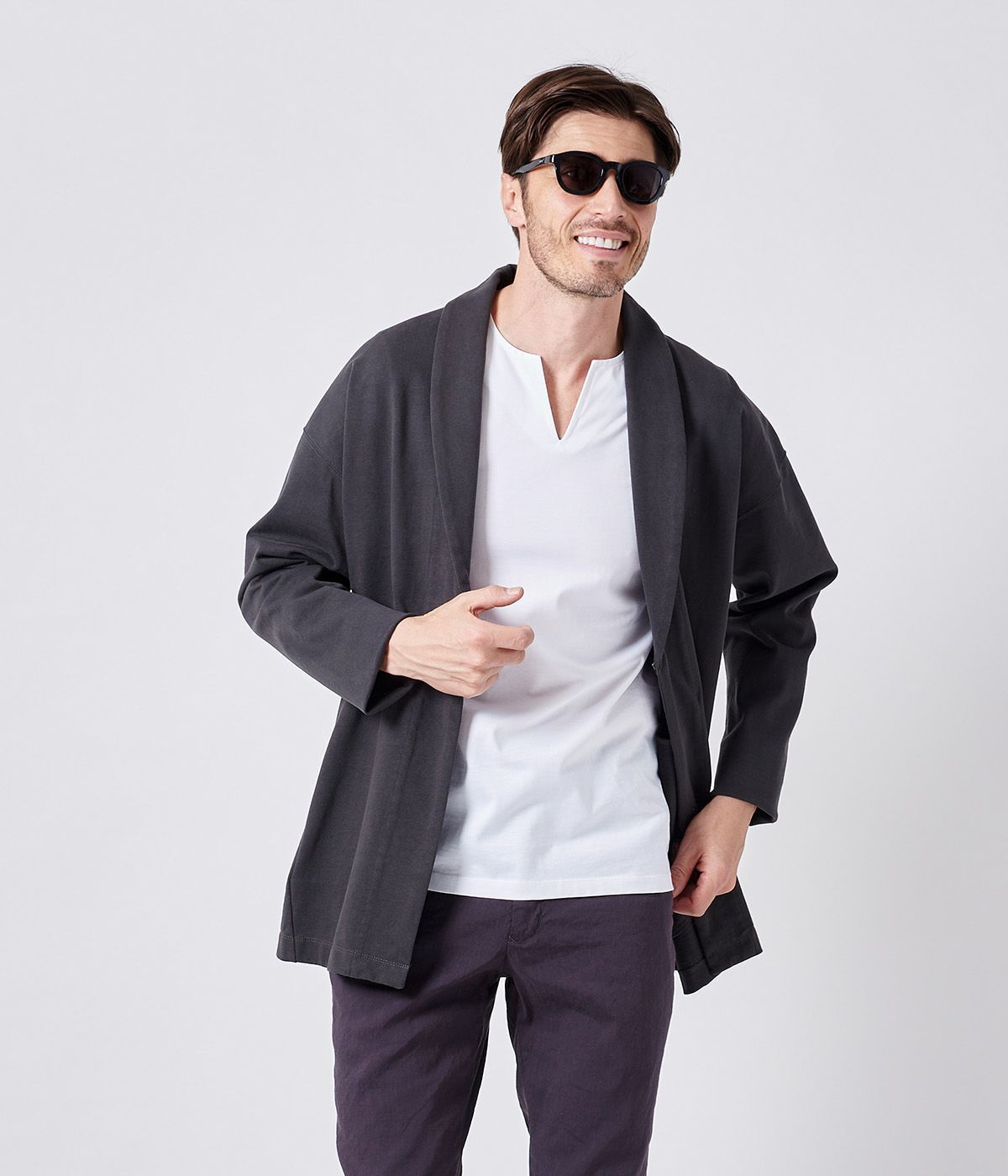 SHAWL COLLAR CADIGAN | junhashimoto（ジュンハシモト）Official webshop