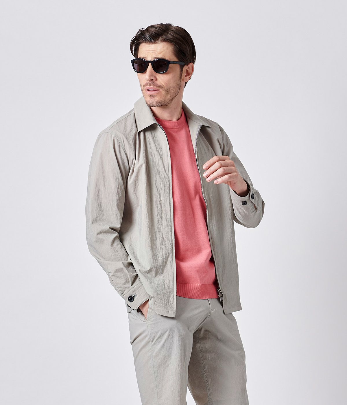 ZIP SHIRT JACKET | junhashimoto（ジュンハシモト）Official webshop