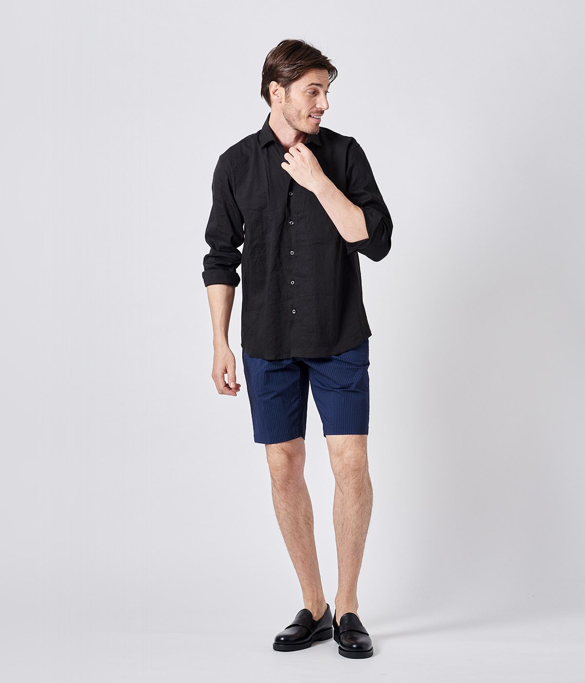 OVER LINEN SHIRTS | junhashimoto（ジュンハシモト）Official webshop