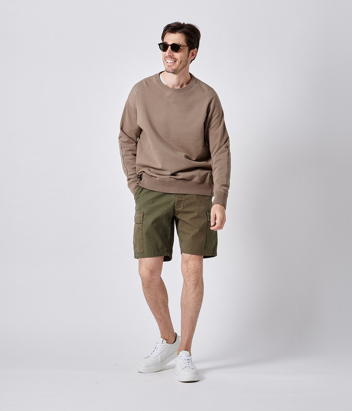 PATCHWORK ARMY SHORTS | junhashimoto（ジュンハシモト）Official webshop