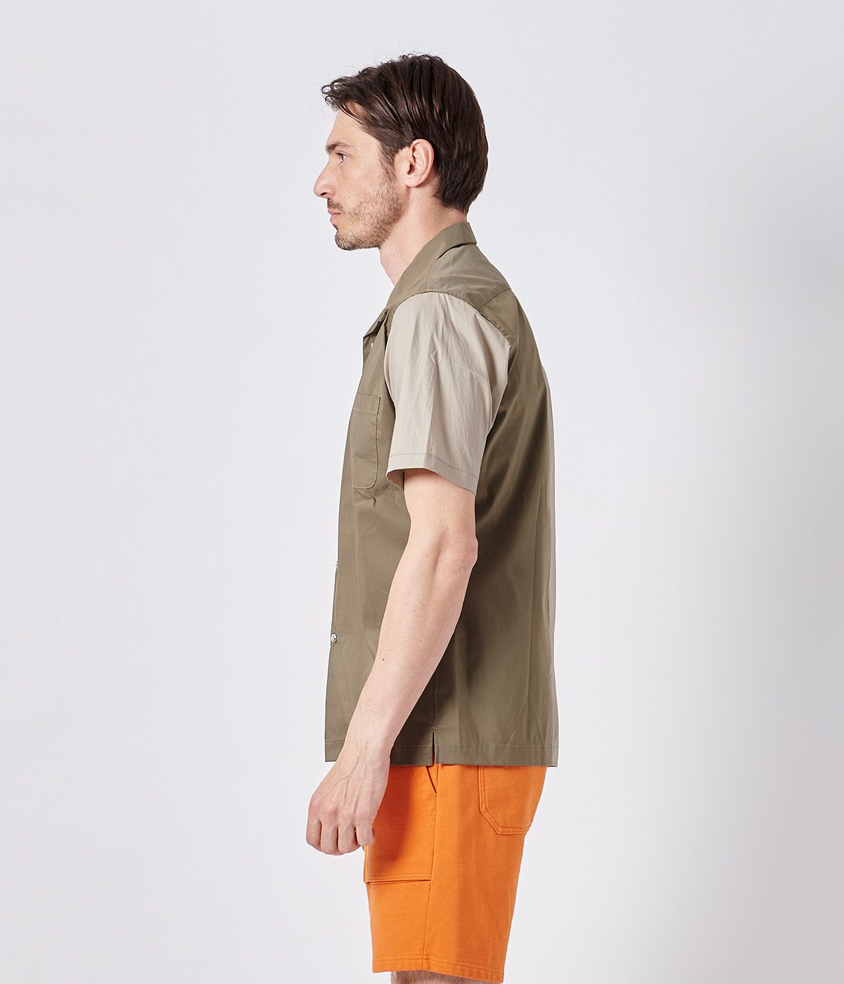 PATCHWORK S/S SHIRT | junhashimoto（ジュンハシモト）Official