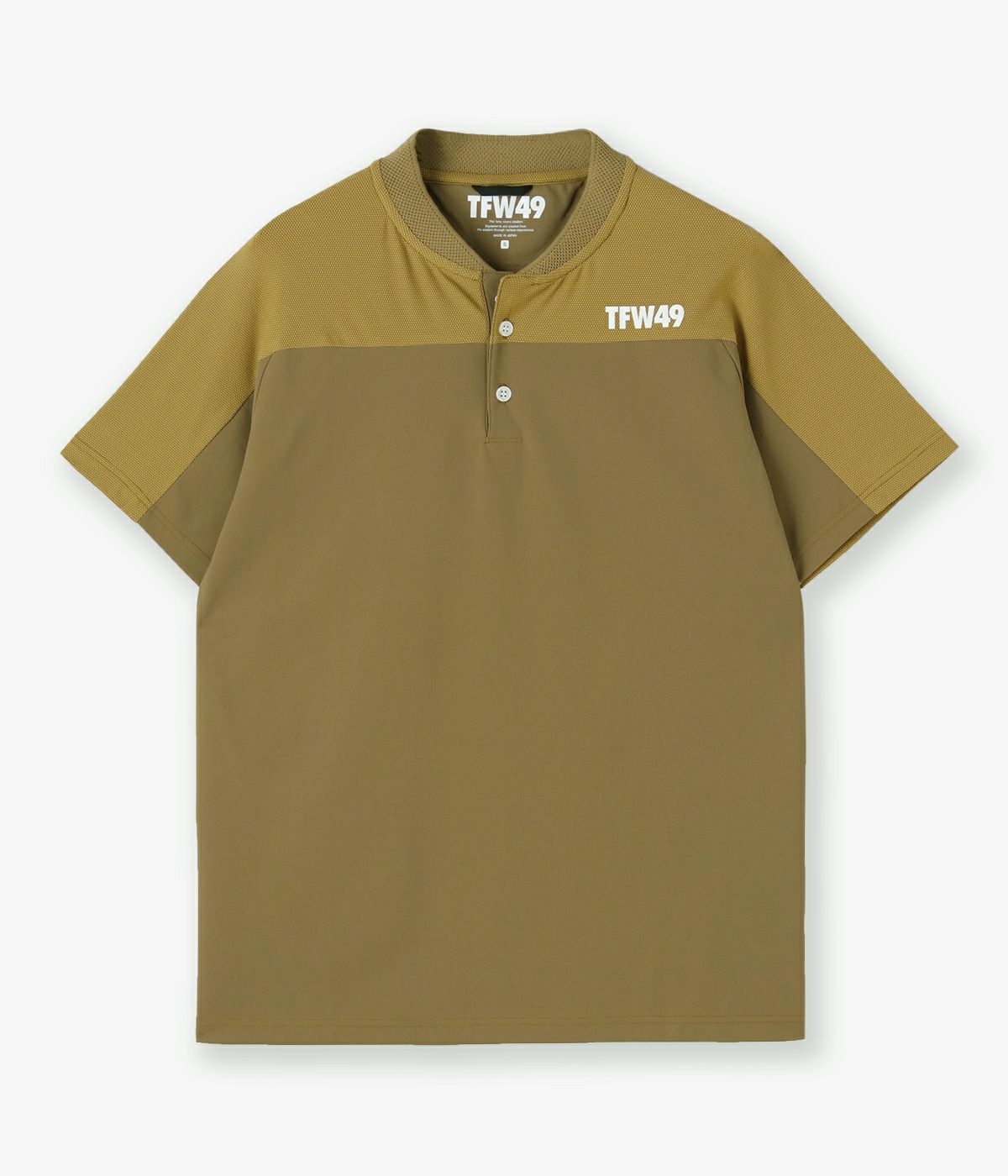 新品 TFW49 COLLARLESS POLO ポロシャツ XL - ウエア(男性用)
