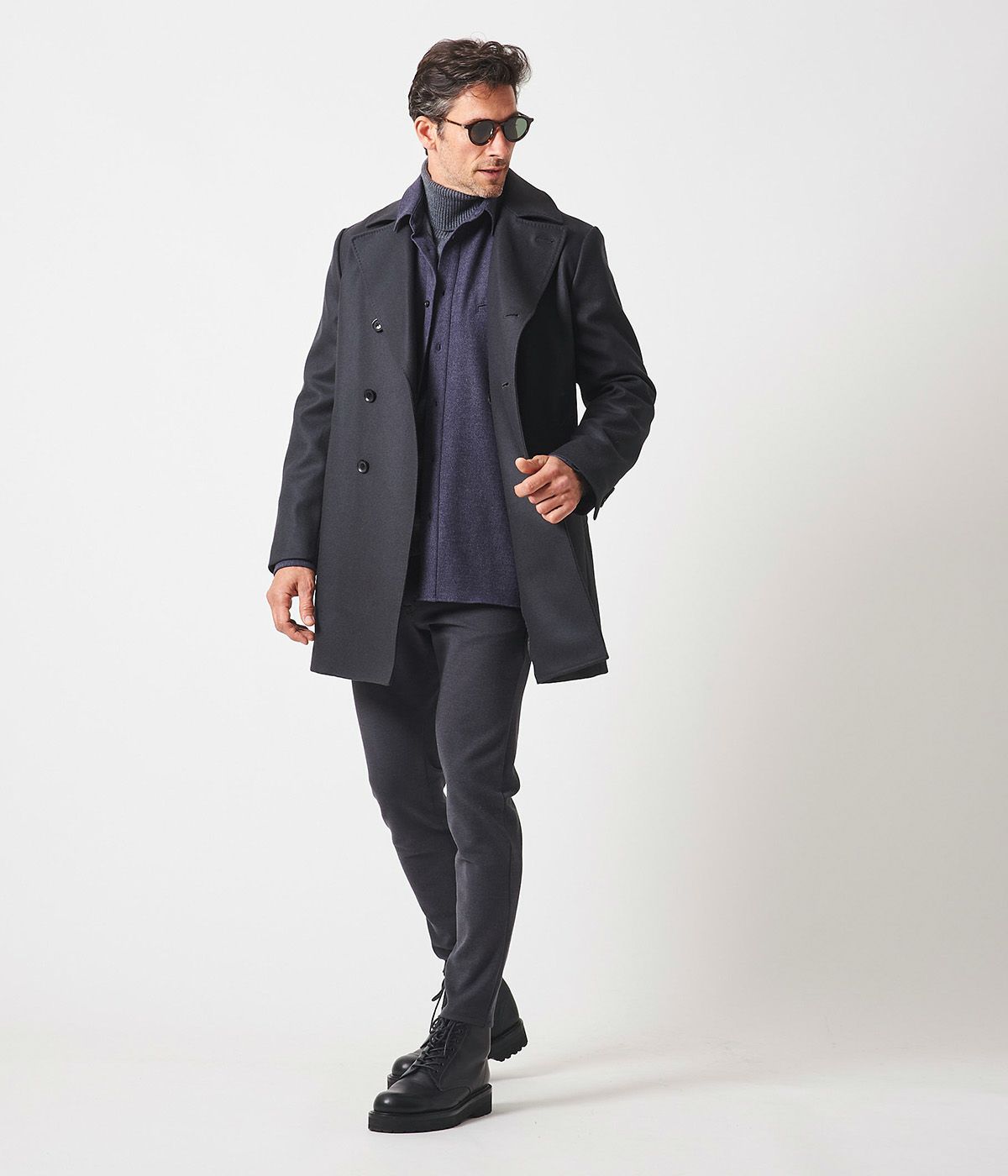 一度着4.4万 22SS ジュンハシモト SH02 OVER SHIRTS COAT オーバー  
