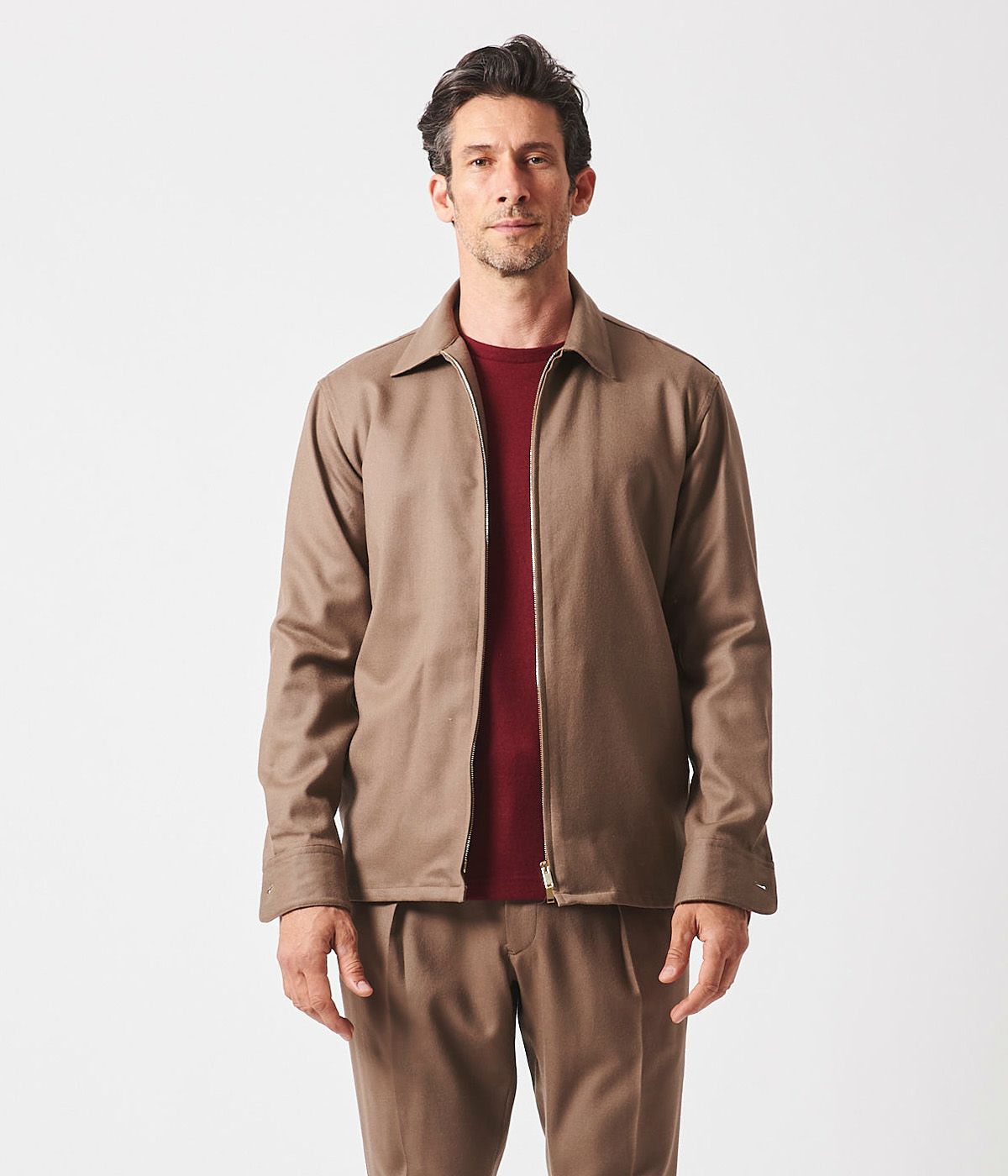 ZIP SHIRTS JACKET | junhashimoto（ジュンハシモト）Official webshop