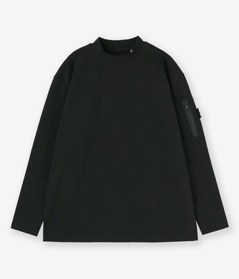 JH+ RELAX MOCK NECK L/S | junhashimoto（ジュンハシモト）Official