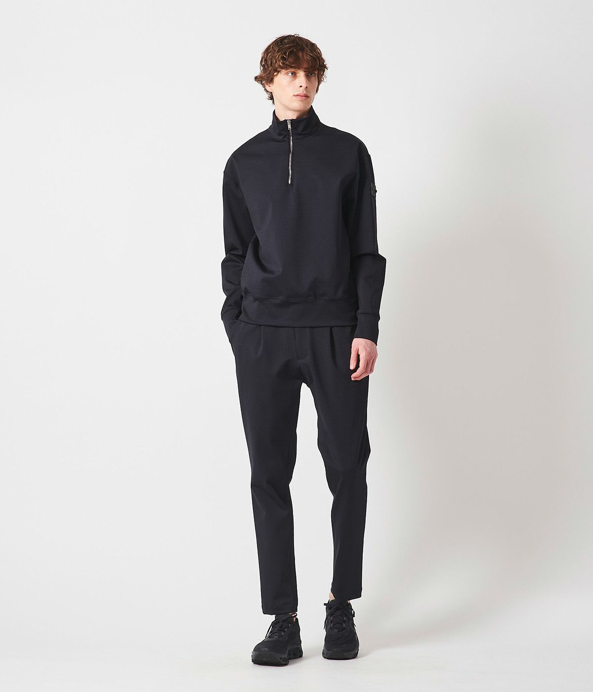 JH+ HALF ZIP PULLOVER | junhashimoto（ジュンハシモト）Official webshop 