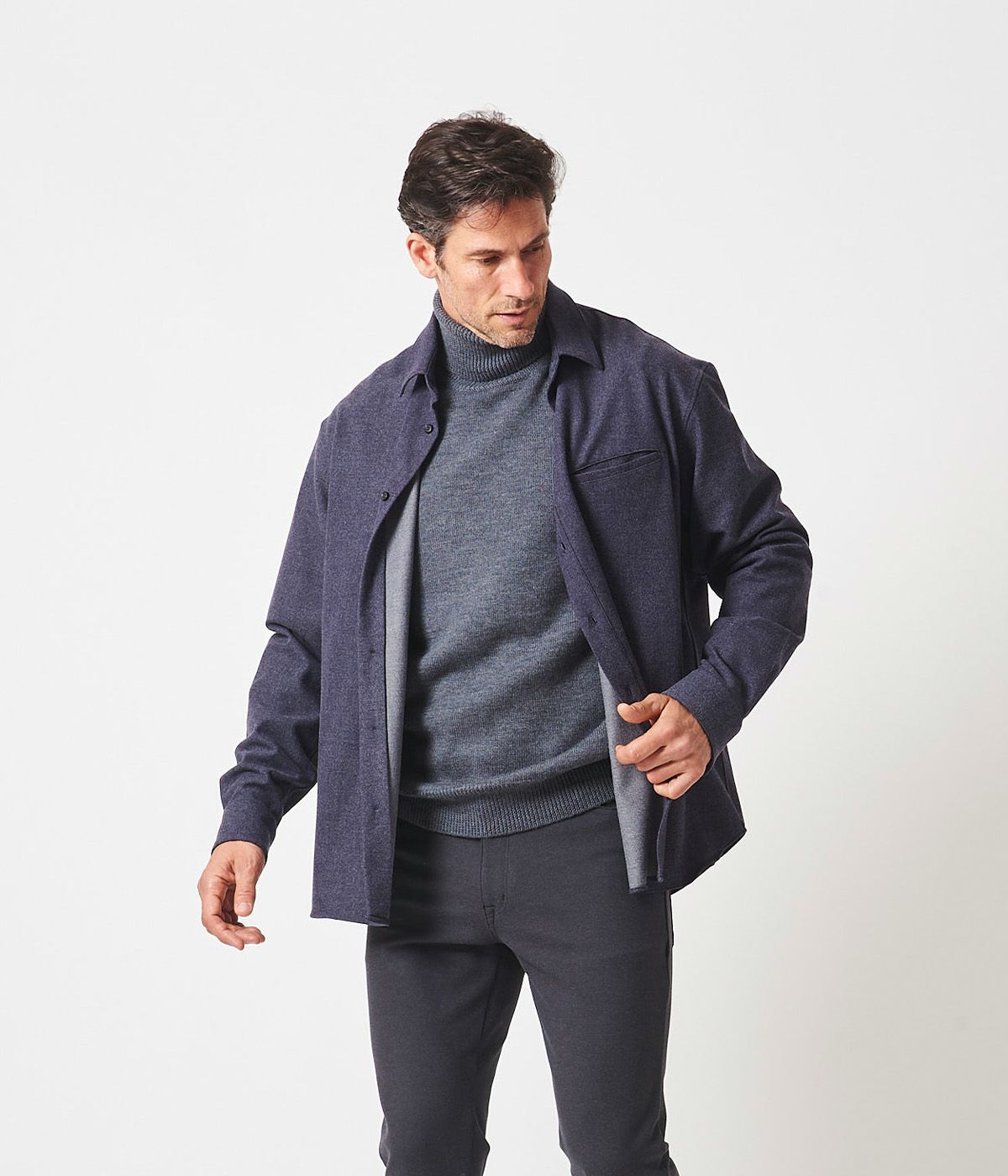 7GG TURTLE NECK KNIT | junhashimoto（ジュンハシモト