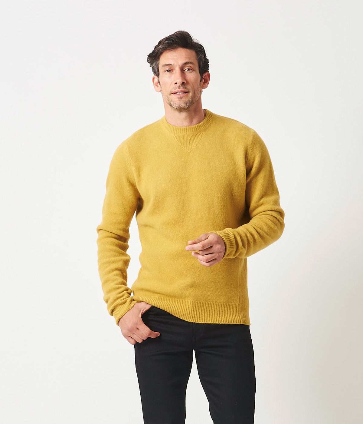 7GG CREW NECK KNIT | junhashimoto（ジュンハシモト）Official webshop