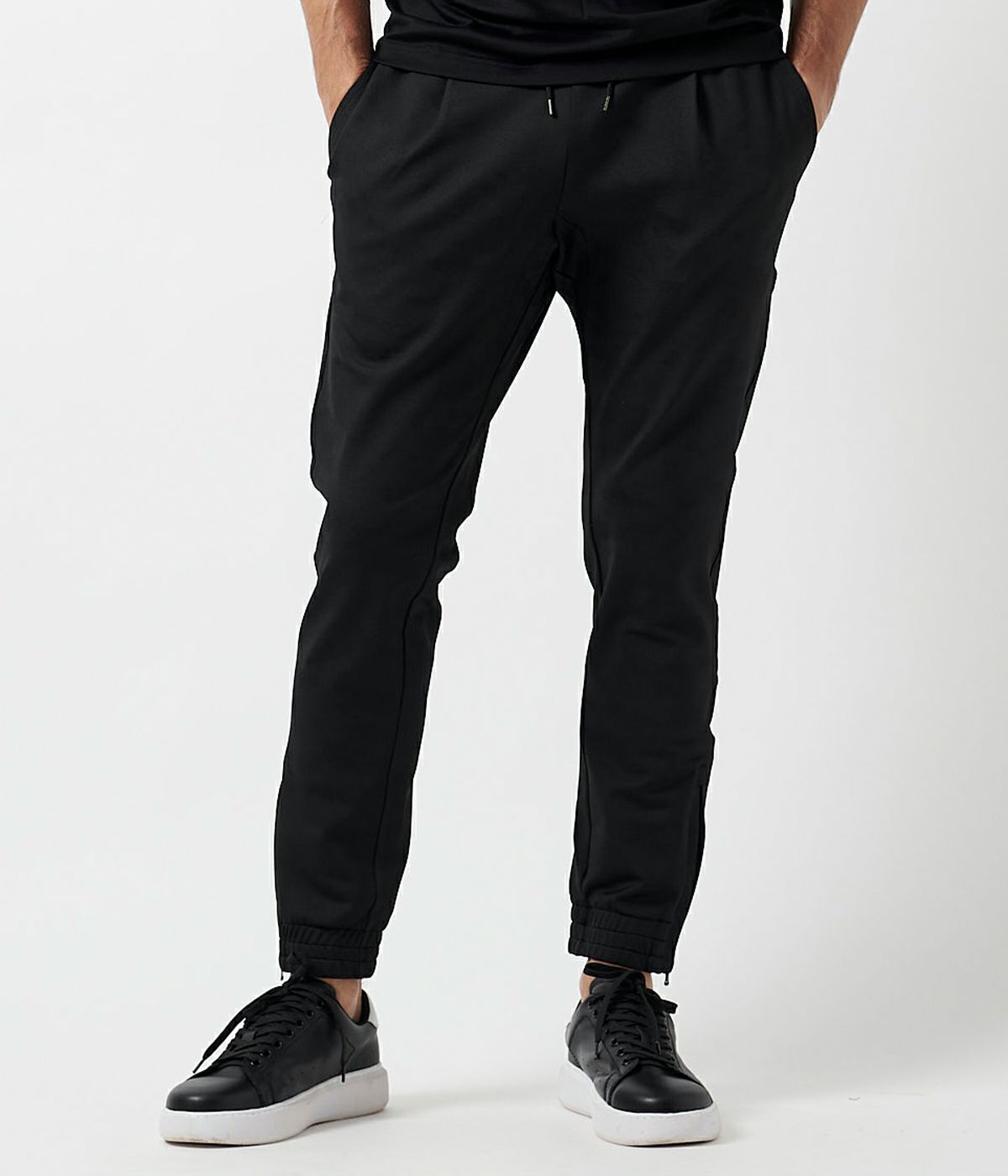 GATHER TUCK PANTS -EMBOSS CAMO- | junhashimoto（ジュン