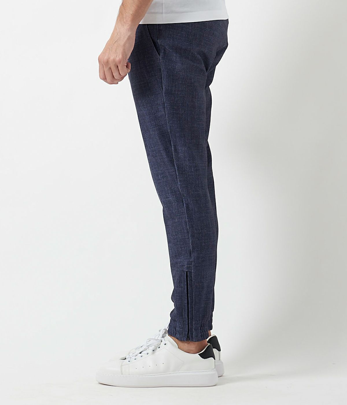 GATHER TUCK PANTS -U.S.O.DENIM- | junhashimoto（ジュンハシモト）Official webshop