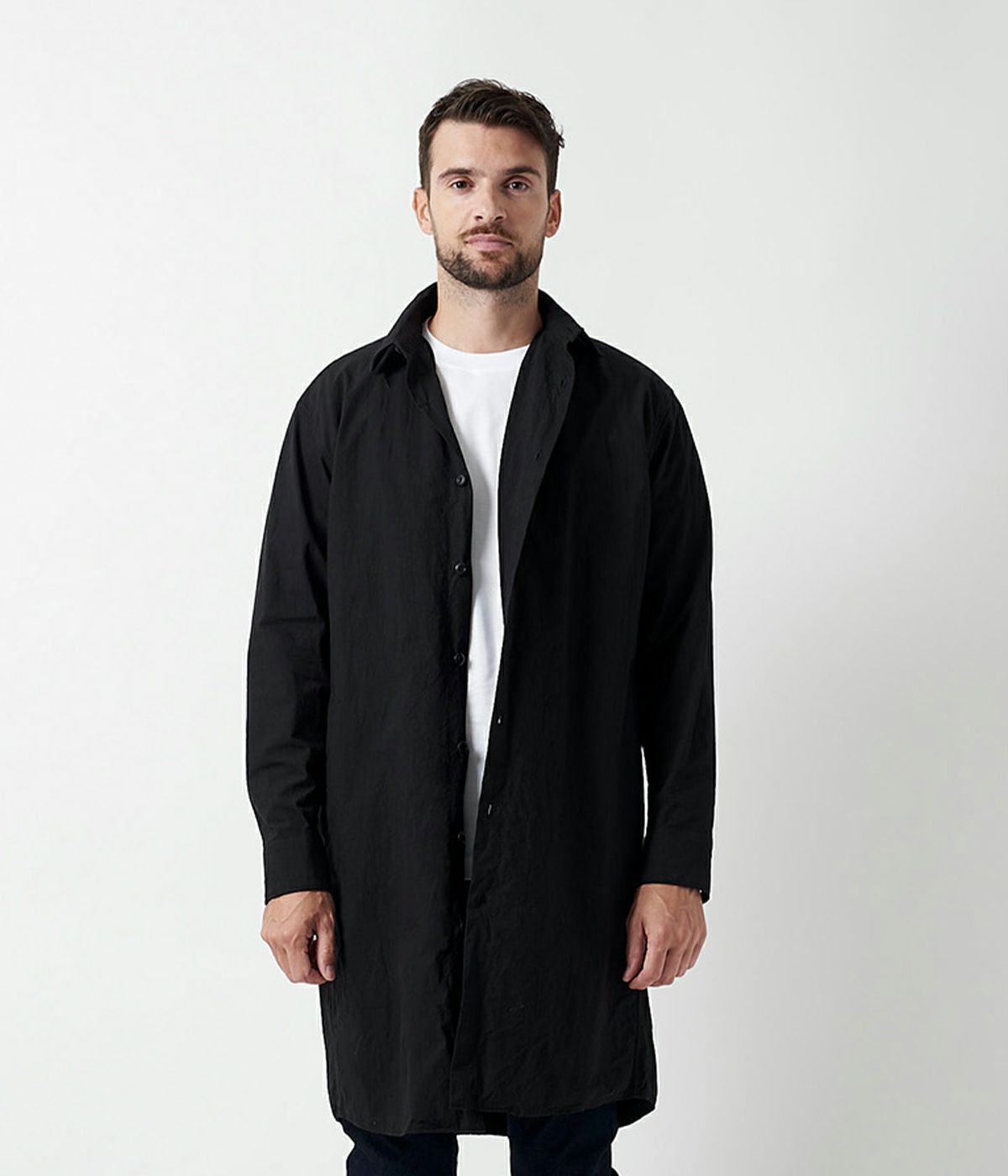 一度着4.4万 22SS ジュンハシモト SH02 OVER SHIRTS COAT オーバー  