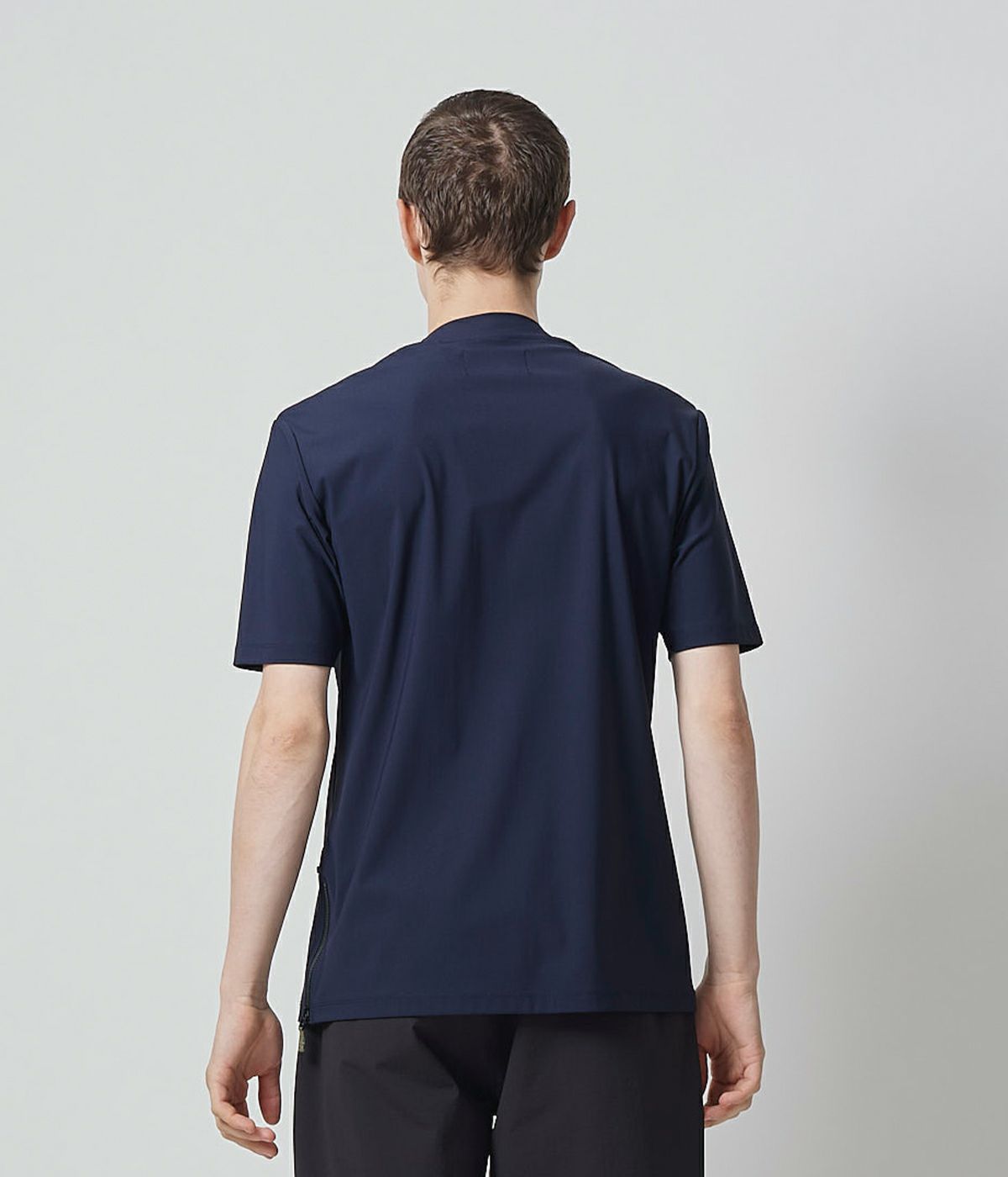 JH+ Side ZIP MOCK Neck T