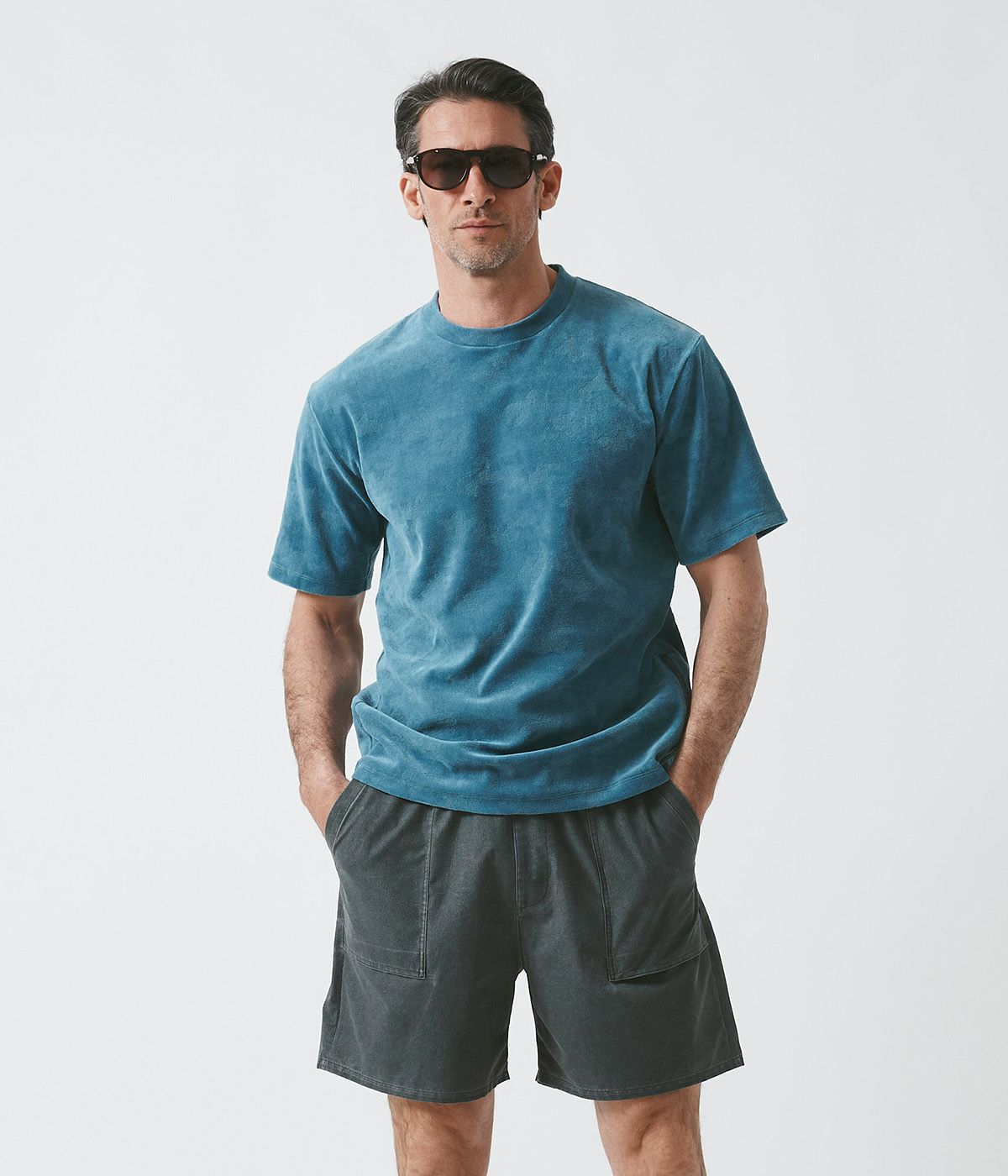 VELLOUR SIDEZIP T | junhashimoto（ジュンハシモト）Official