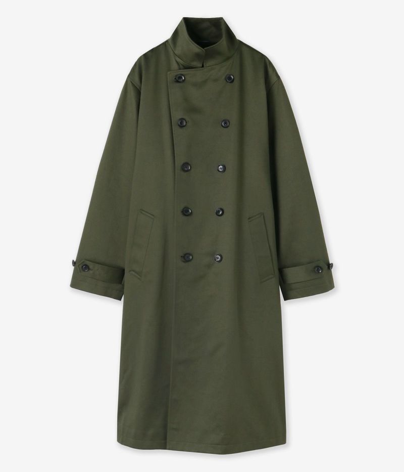 STANDCOLLAR TRENCH COAT | junhashimoto（ジュンハシモト）Official webshop